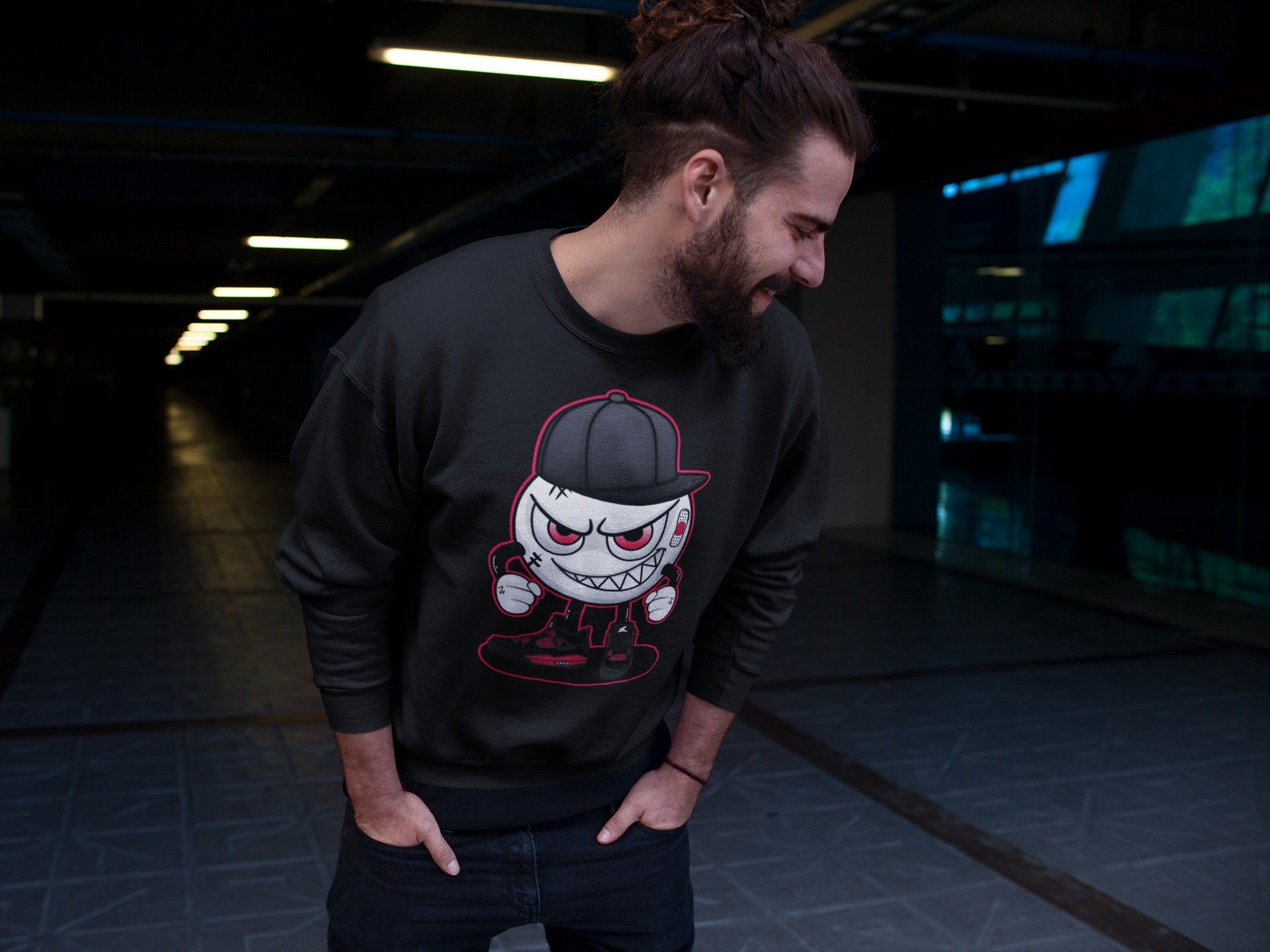 Mischief Unisex Tops - Air Jordan 4 Red Thunder