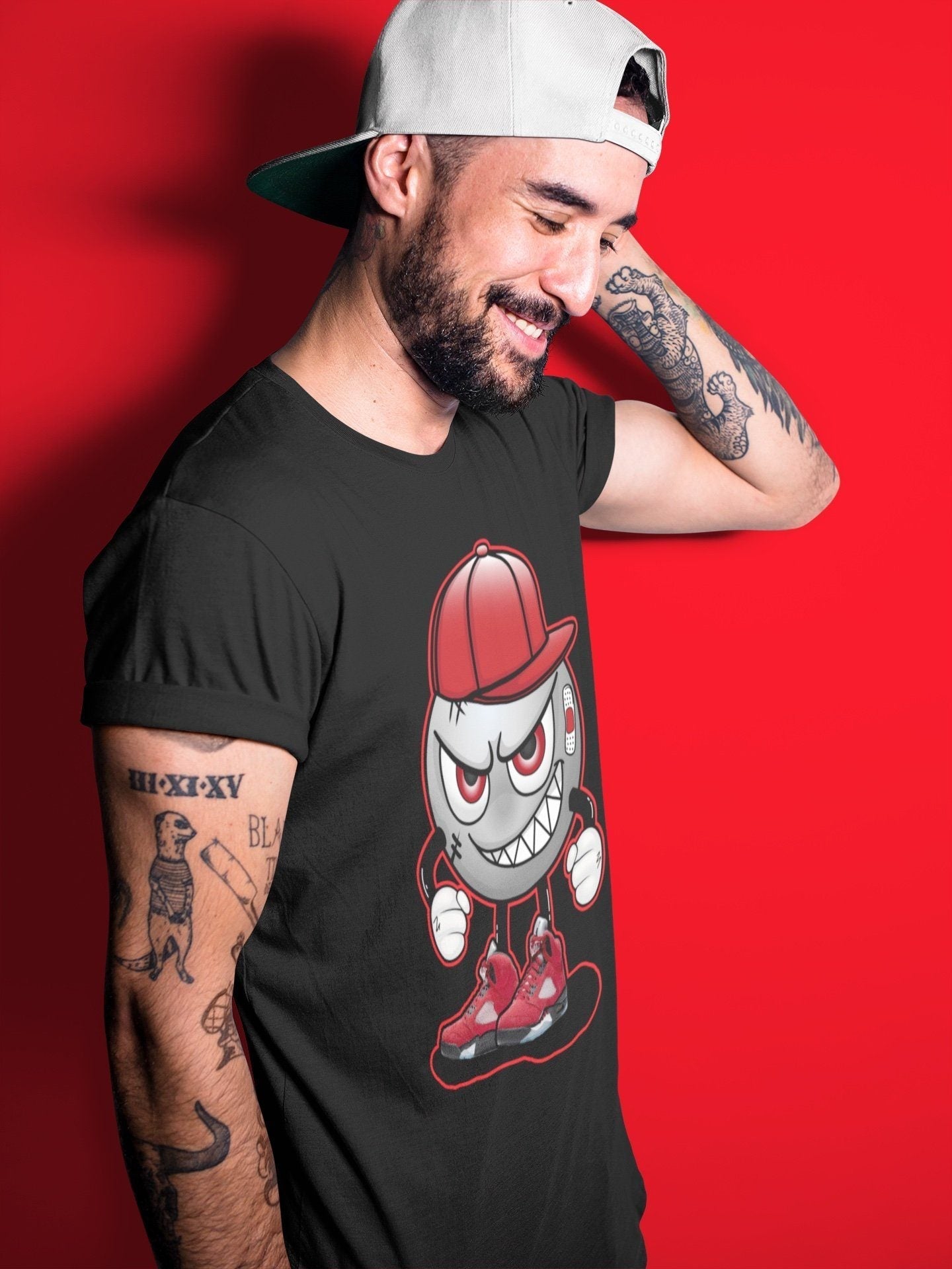 Mischief Unisex Tops - Air Jordan 5 Raging Bull