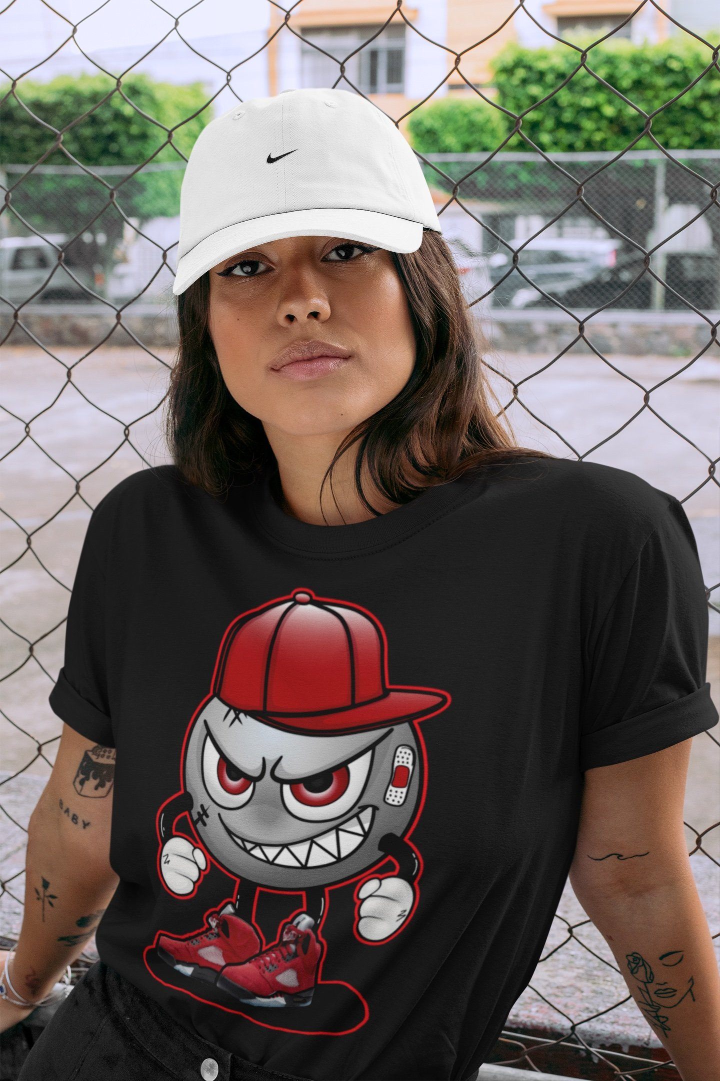Mischief Unisex Tops - Air Jordan 5 Raging Bull