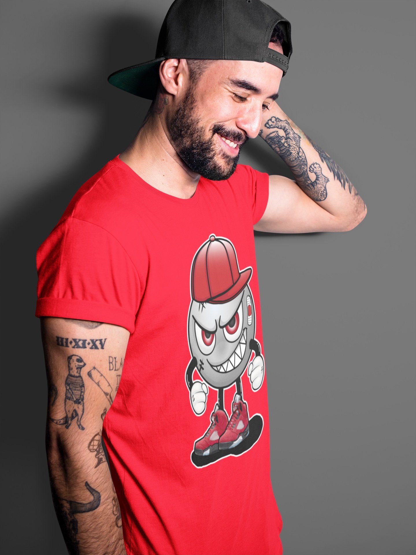 Mischief Unisex Tops - Air Jordan 5 Raging Bull
