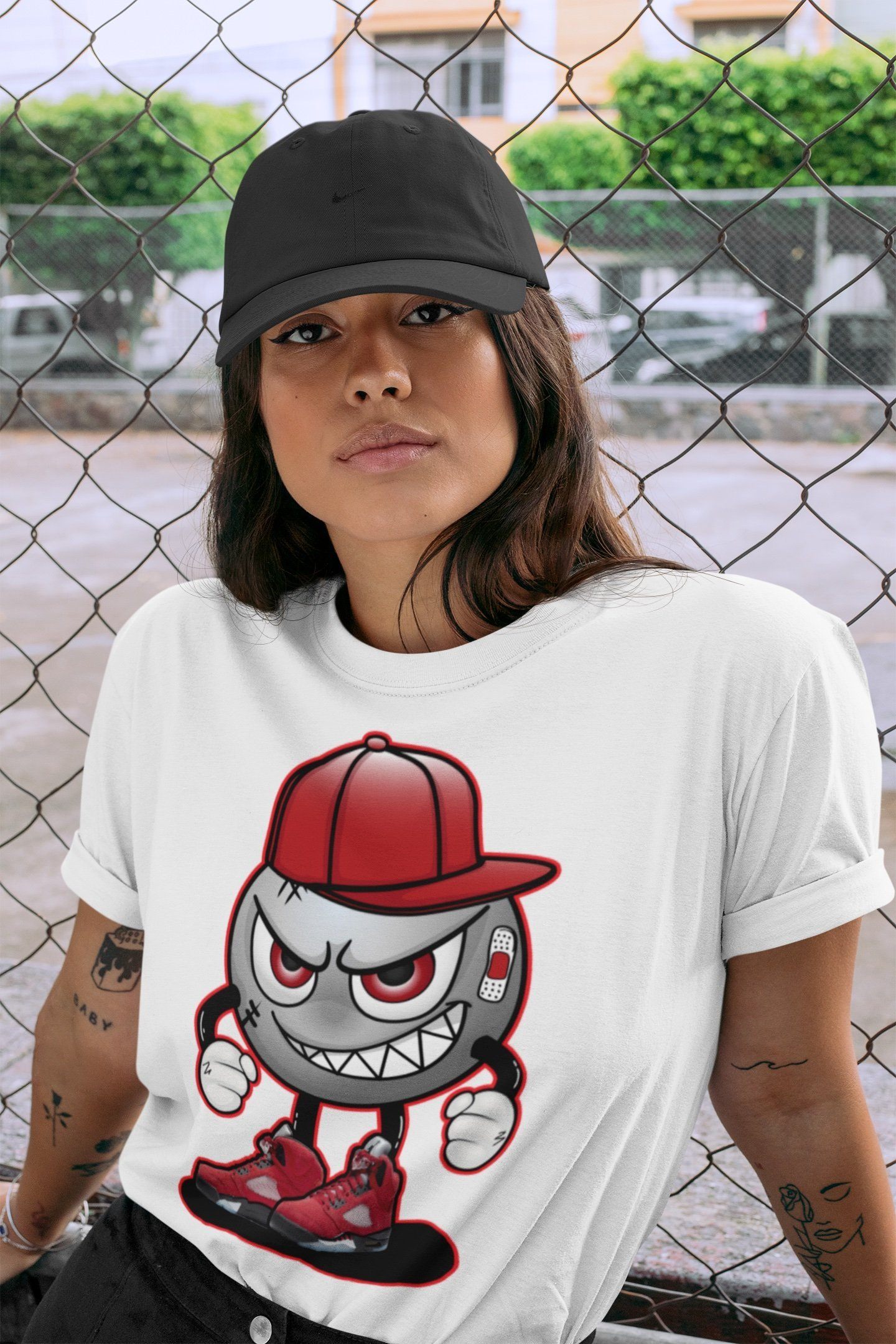 Mischief Unisex Tops - Air Jordan 5 Raging Bull
