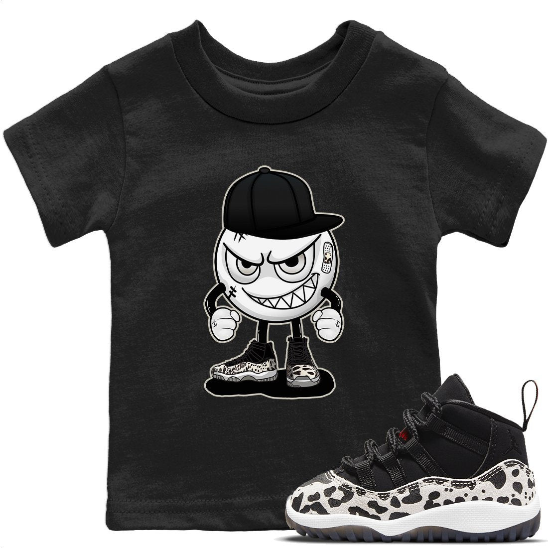 Mischief Kids Tops - Air Jordan 11 Animal Instinct