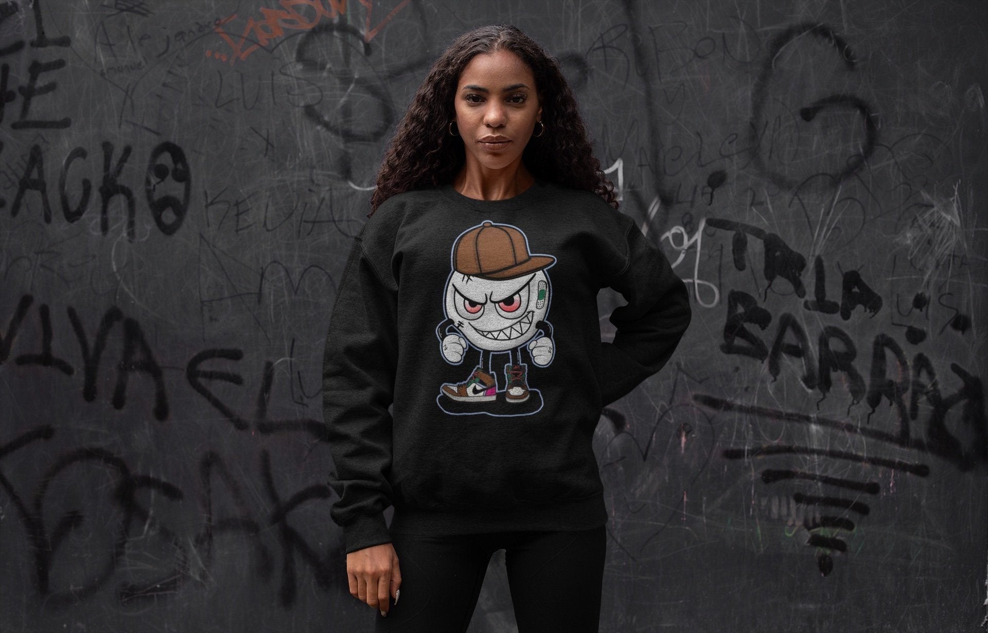 Mischief Unisex Tops - Air Jordan 1 Hand Crafted