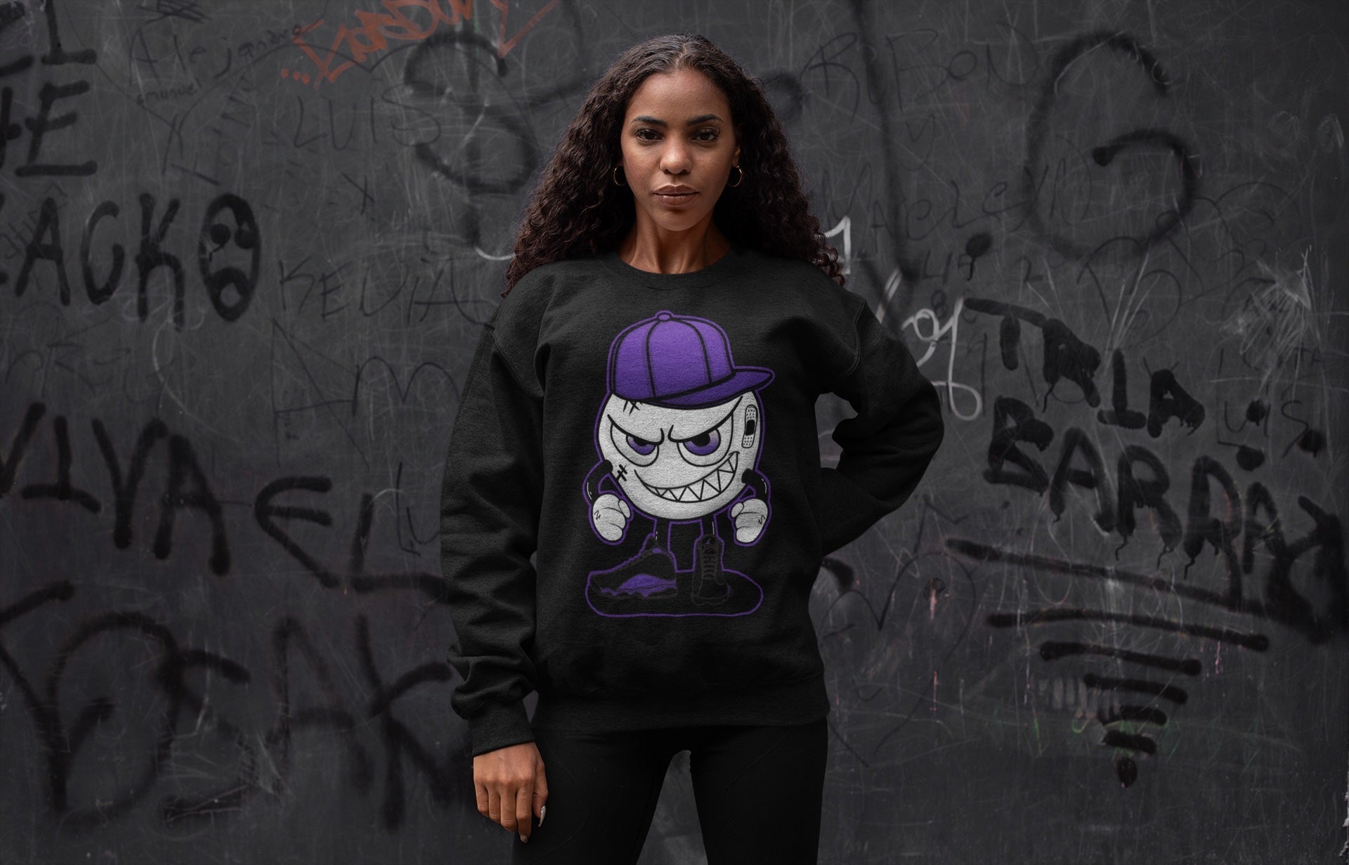 Mischief Unisex Tops - Air Jordan 13 Court Purple