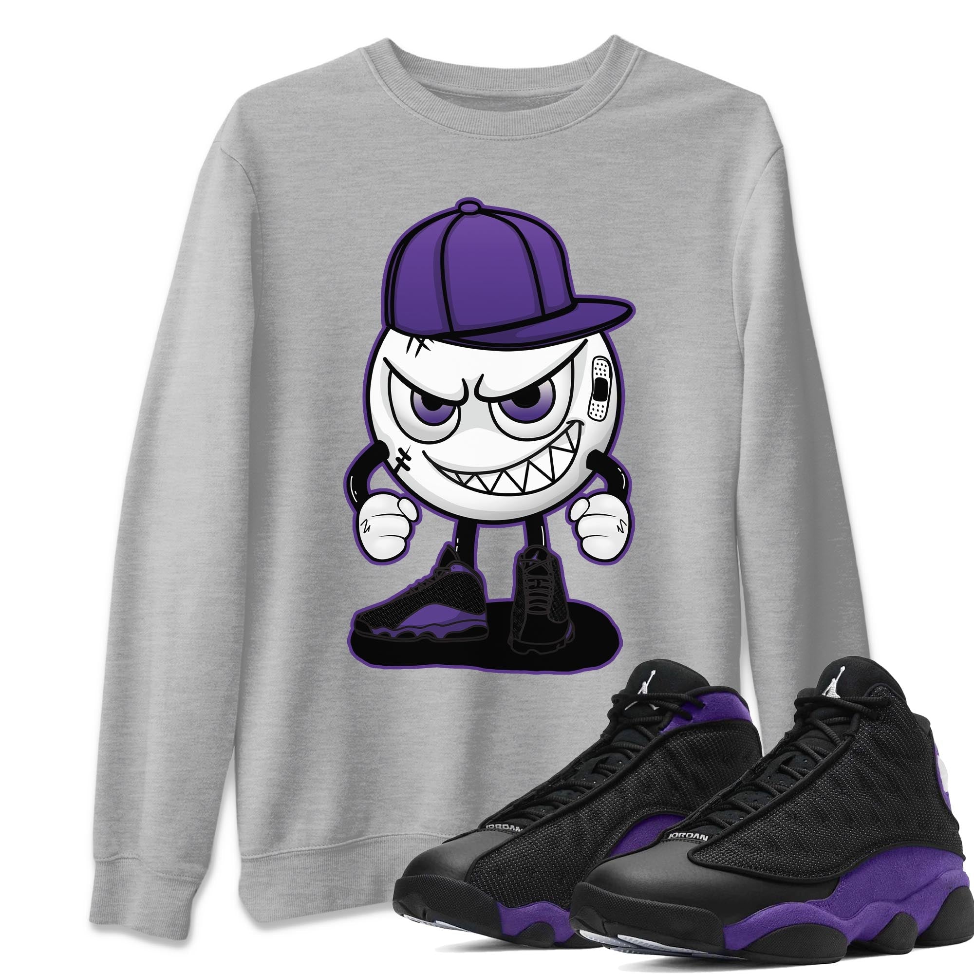 Mischief Unisex Tops - Air Jordan 13 Court Purple