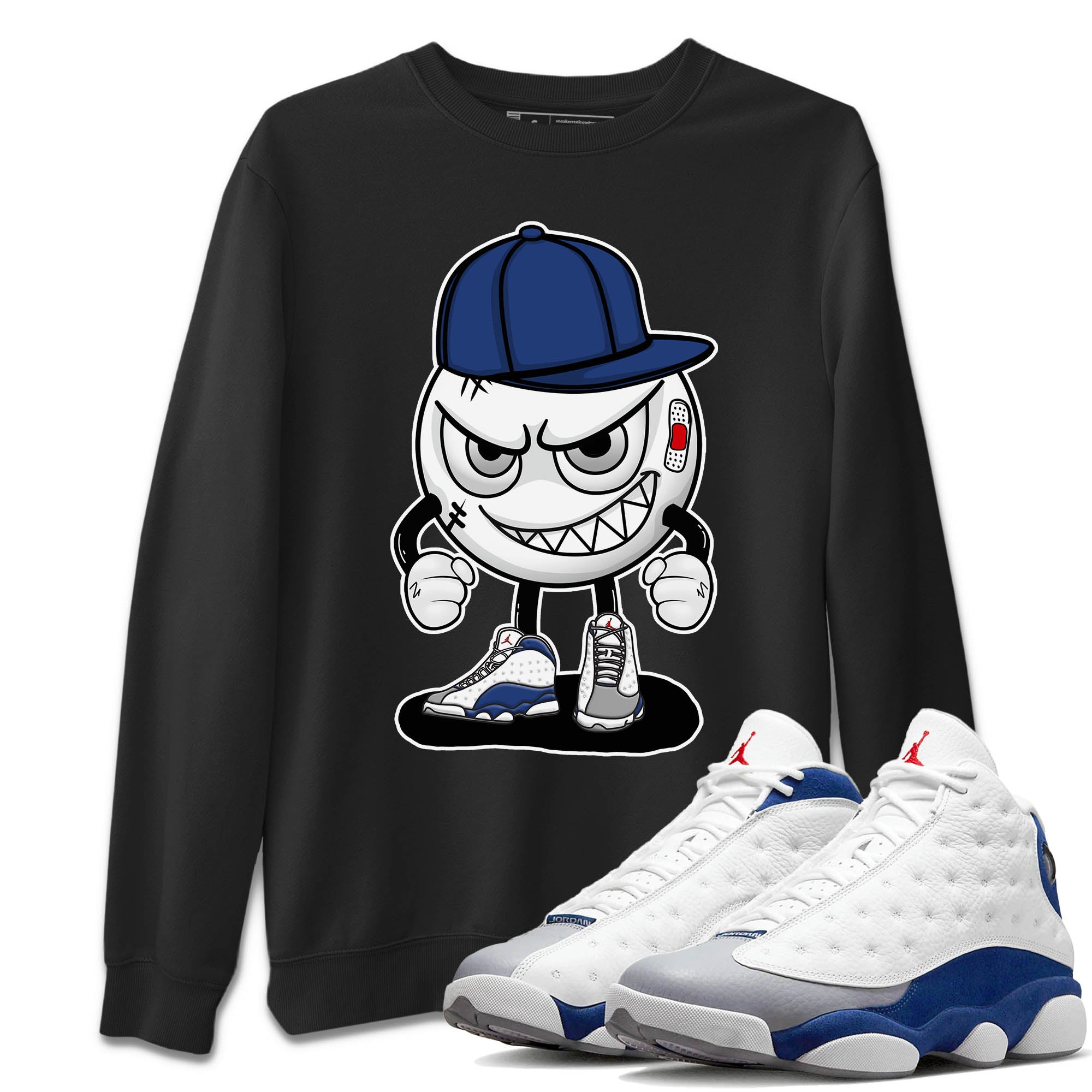 Mischief Unisex Tops - Air Jordan 13 French Blue