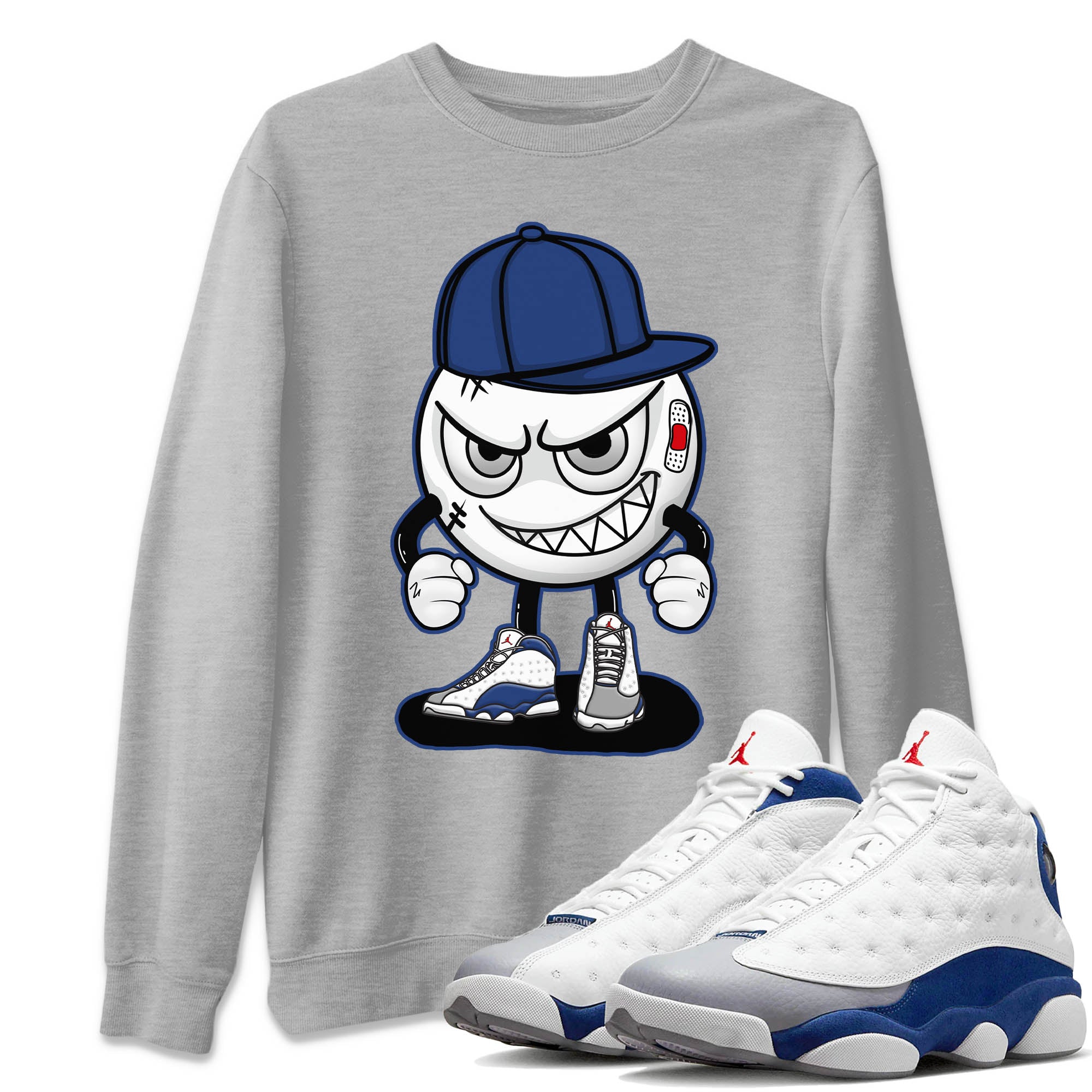 Mischief Unisex Tops - Air Jordan 13 French Blue