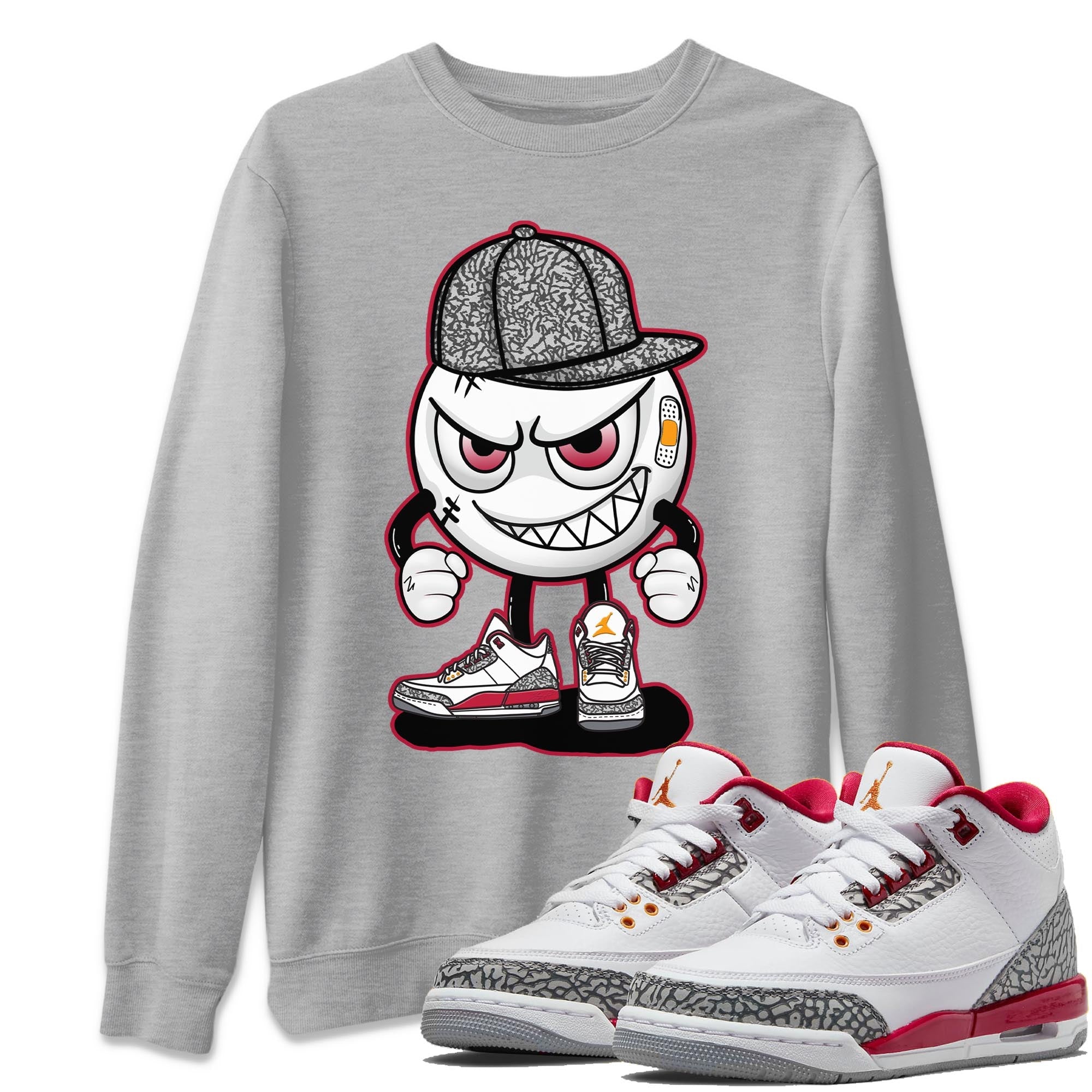 Mischief Unisex Tops - Air Jordan 3 Cardinal