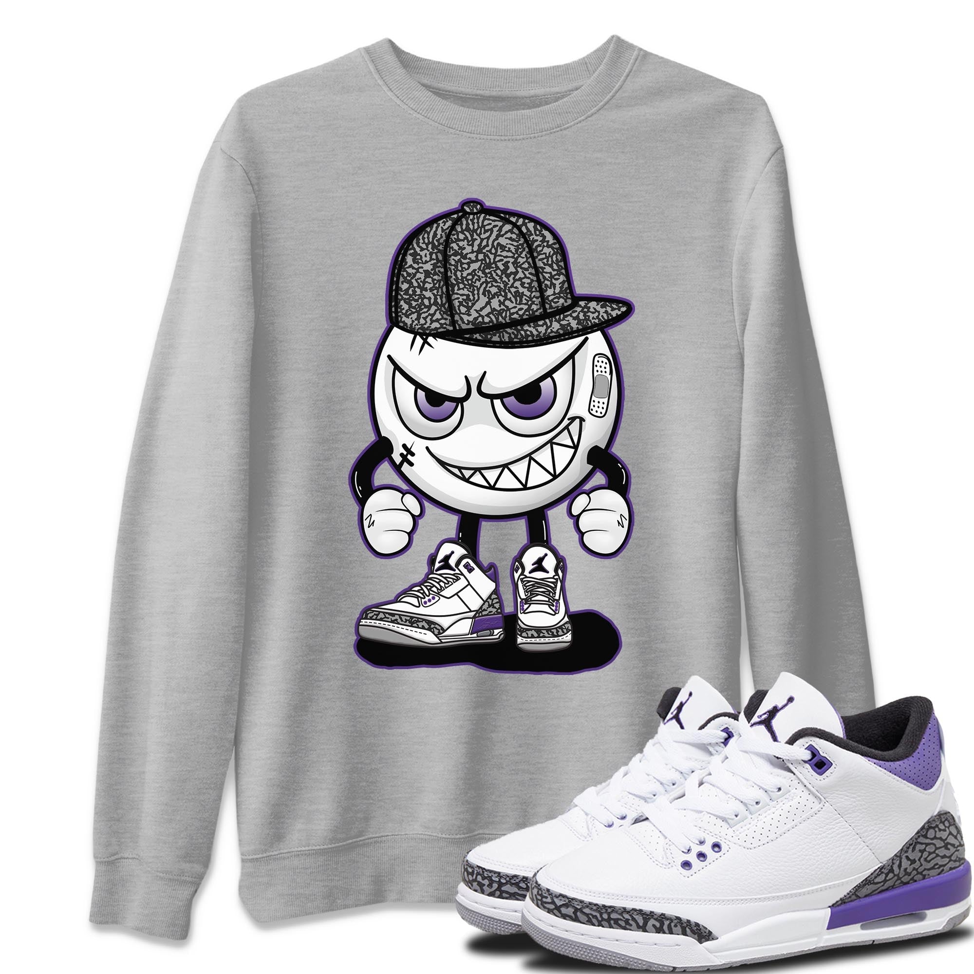 Mischief Unisex Tops - Air Jordan 3 Dark Iris