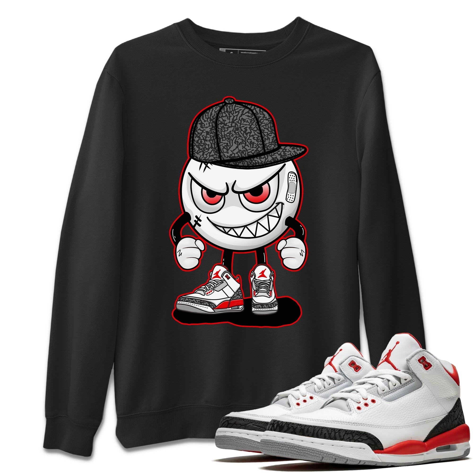 Mischief Unisex Tops - Air Jordan 3 Fire Red