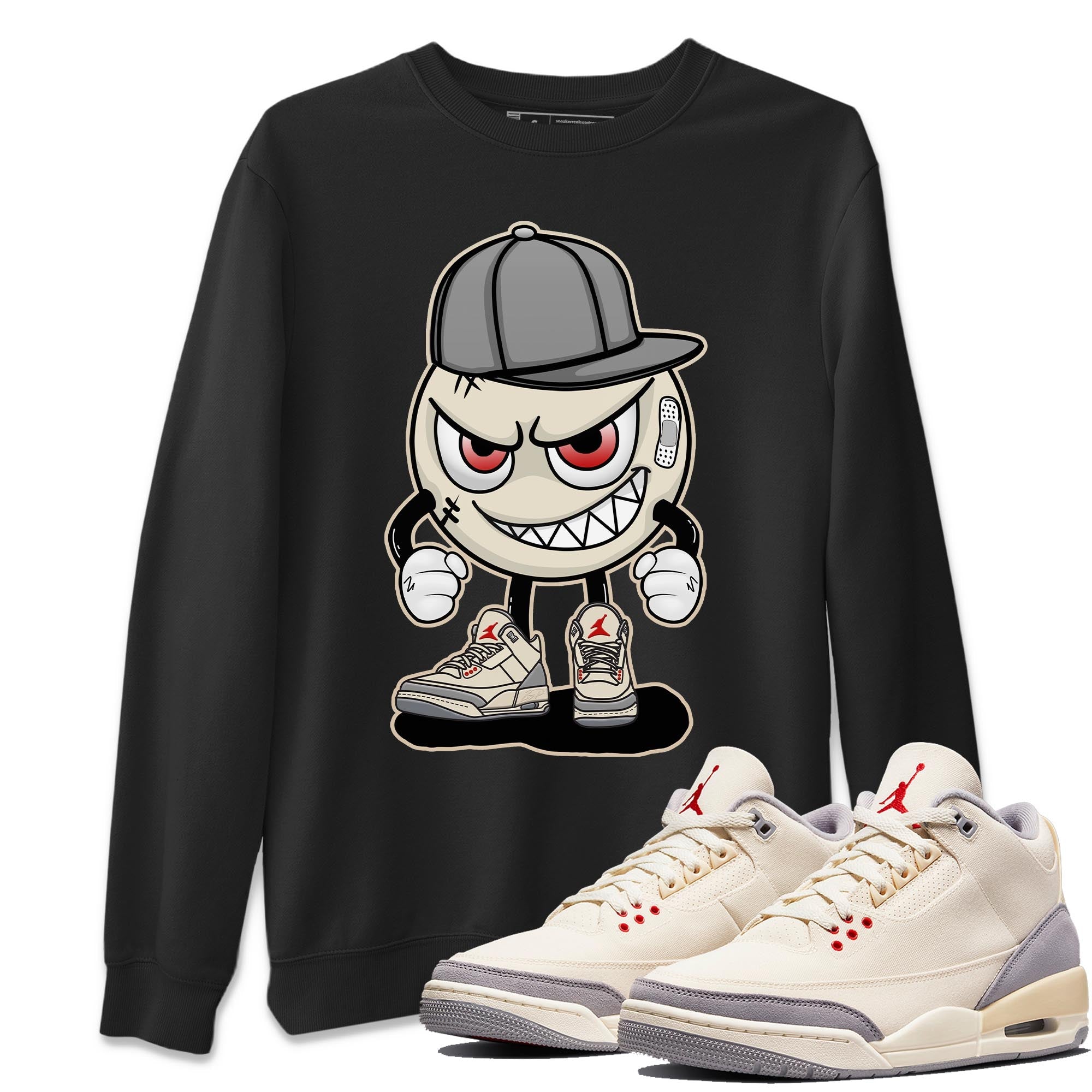 Mischief Unisex Tops - Air Jordan 3 Muslin
