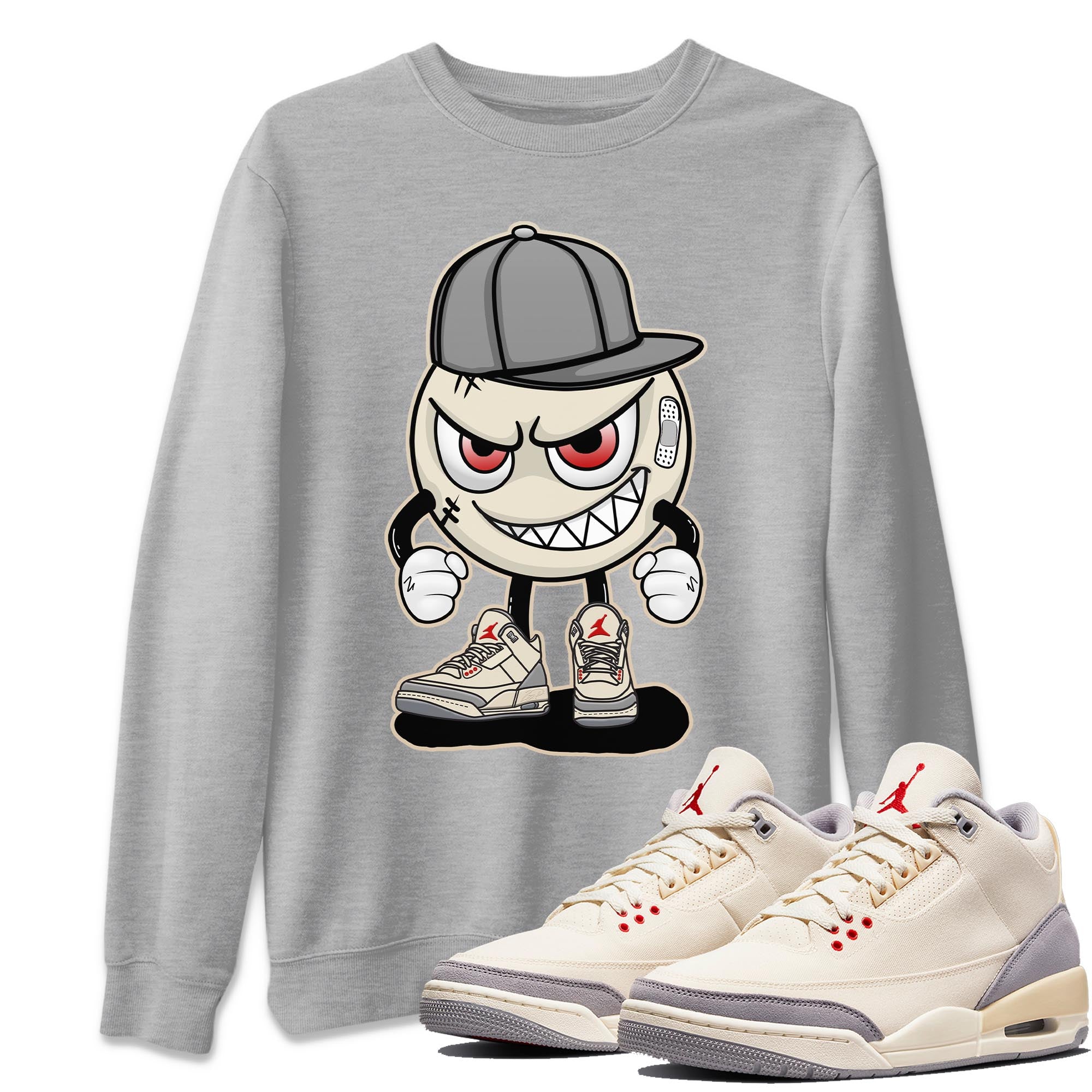 Mischief Unisex Tops - Air Jordan 3 Muslin