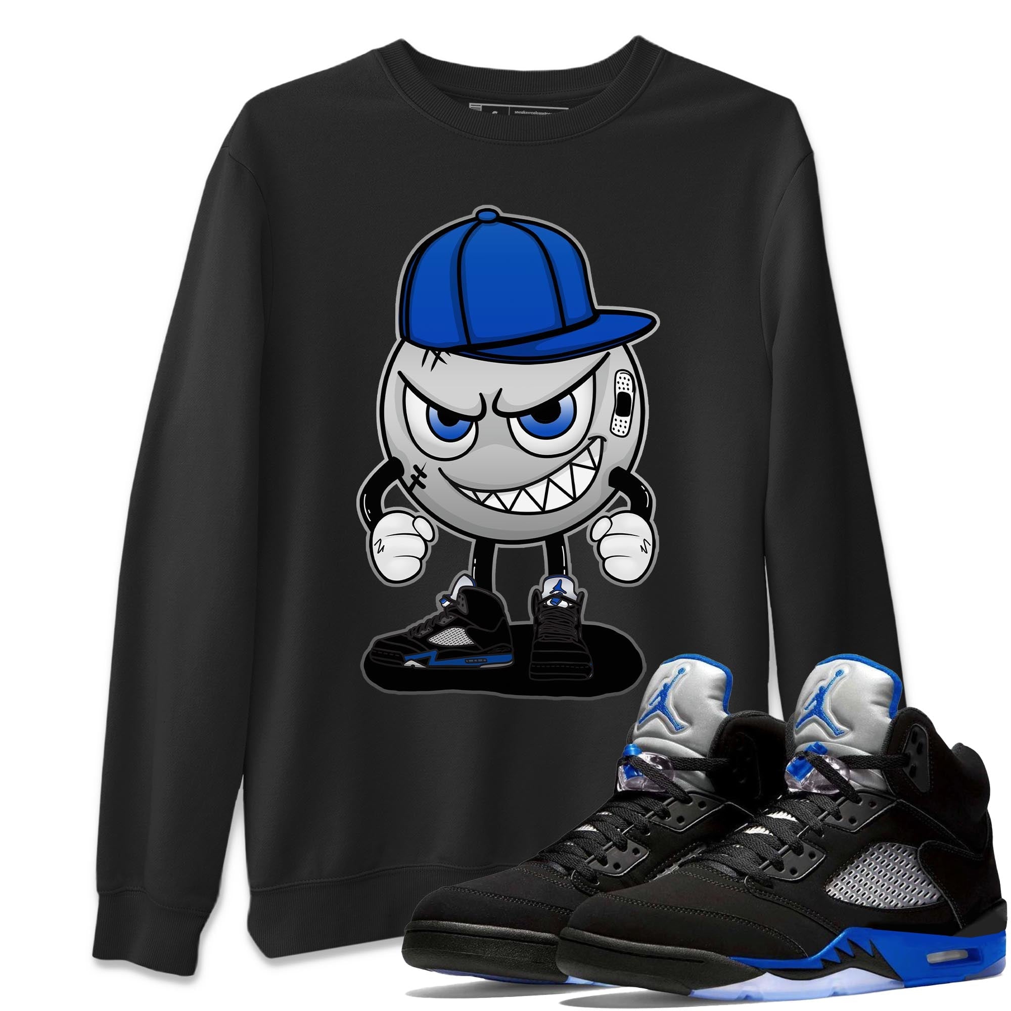 Mischief Unisex Tops - Air Jordan 5 Racer Blue