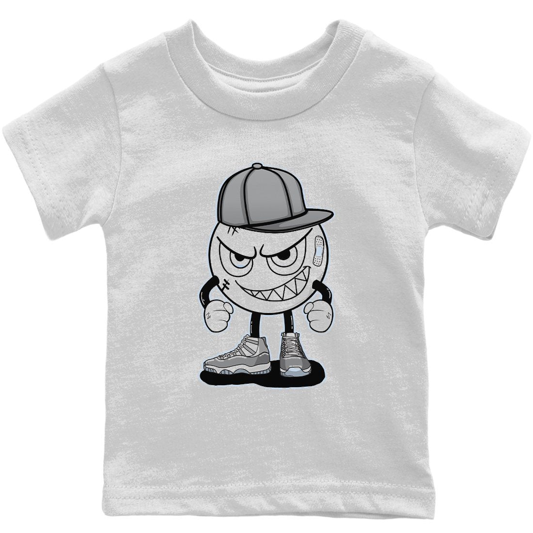 Mischief Kids Tops - Air Jordan 11 Cool Grey