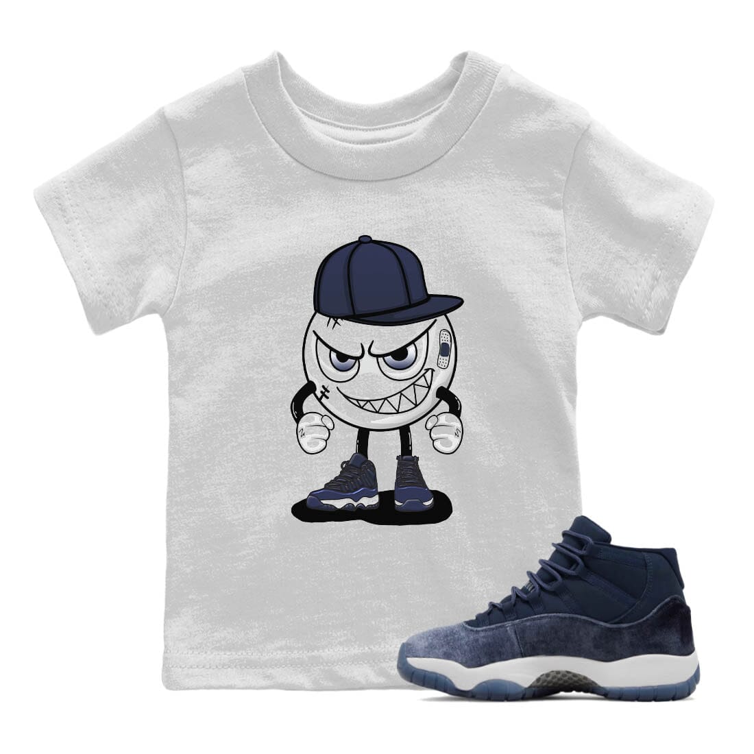 Mischief Kids Tops - Air Jordan 11 Midnight Navy