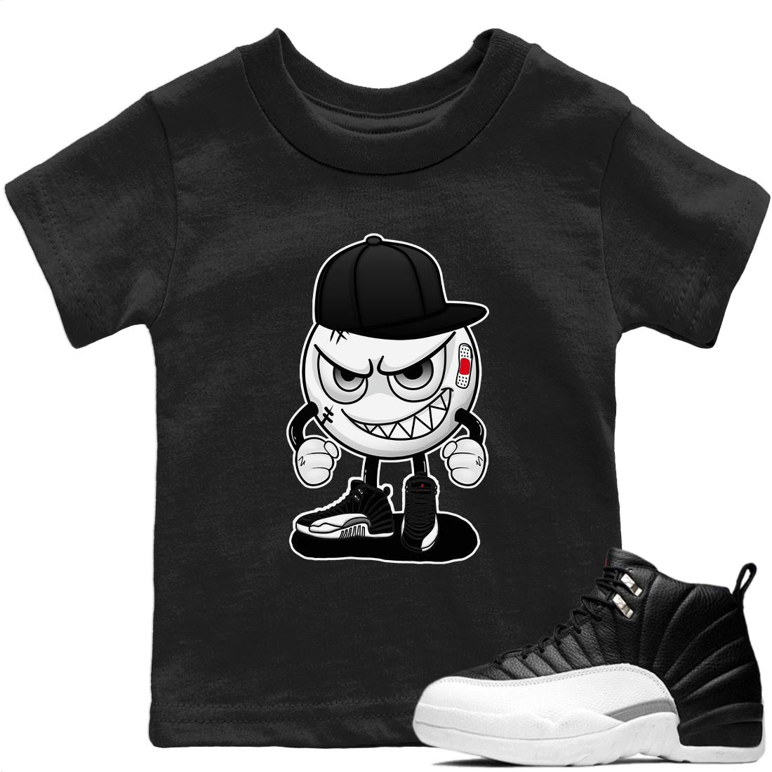 Mischief Kids Tops - Air Jordan 12 Playoffs