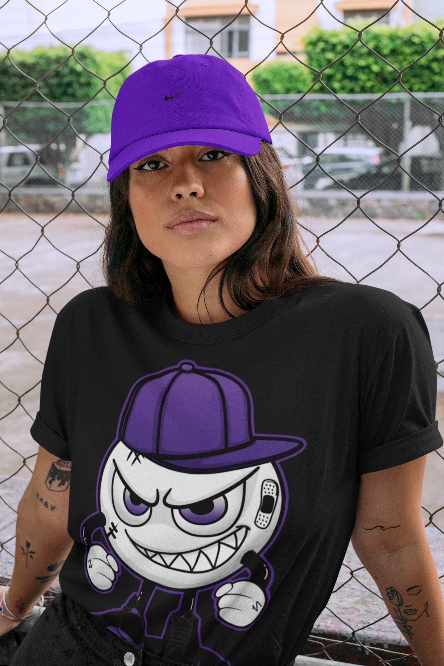 Mischief Unisex Tops - Air Jordan 13 Court Purple