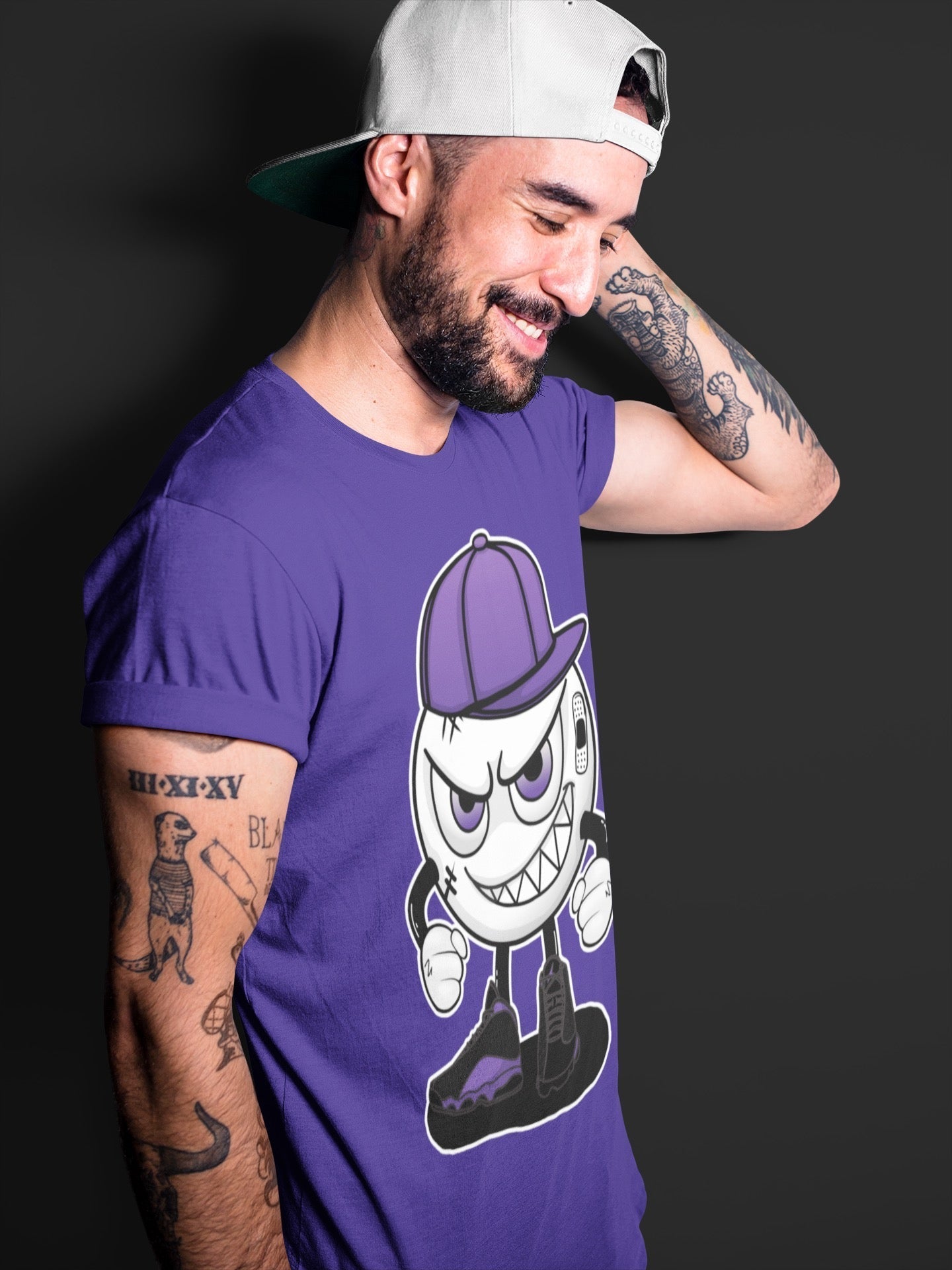 Mischief Unisex Tops - Air Jordan 13 Court Purple