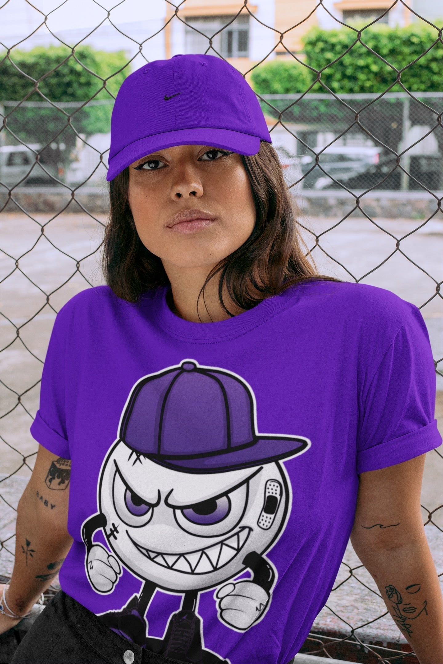 Mischief Unisex Tops - Air Jordan 13 Court Purple