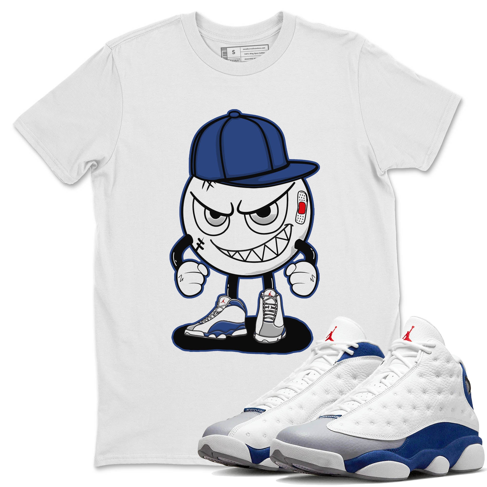Mischief Unisex Tops - Air Jordan 13 French Blue