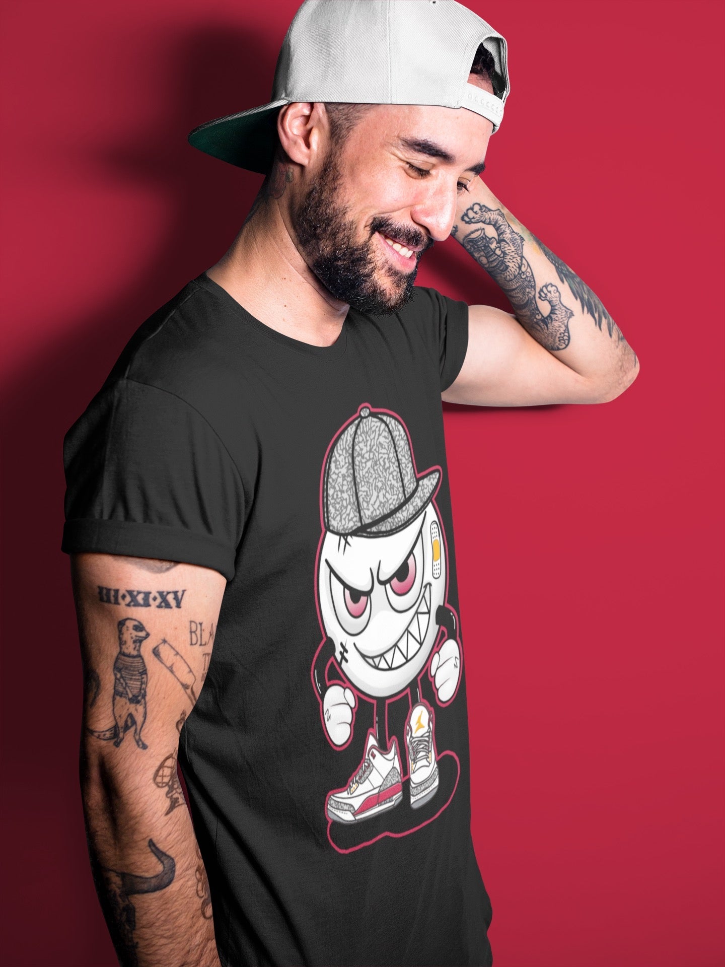 Mischief Unisex Tops - Air Jordan 3 Cardinal