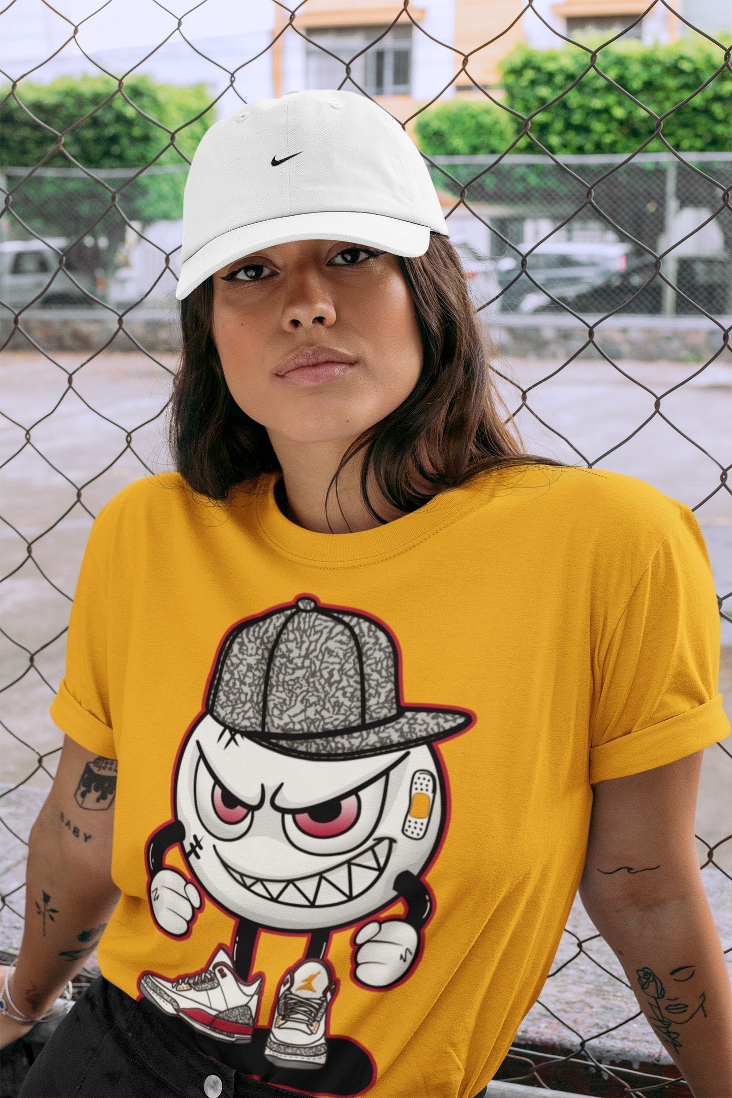 Mischief Unisex Tops - Air Jordan 3 Cardinal