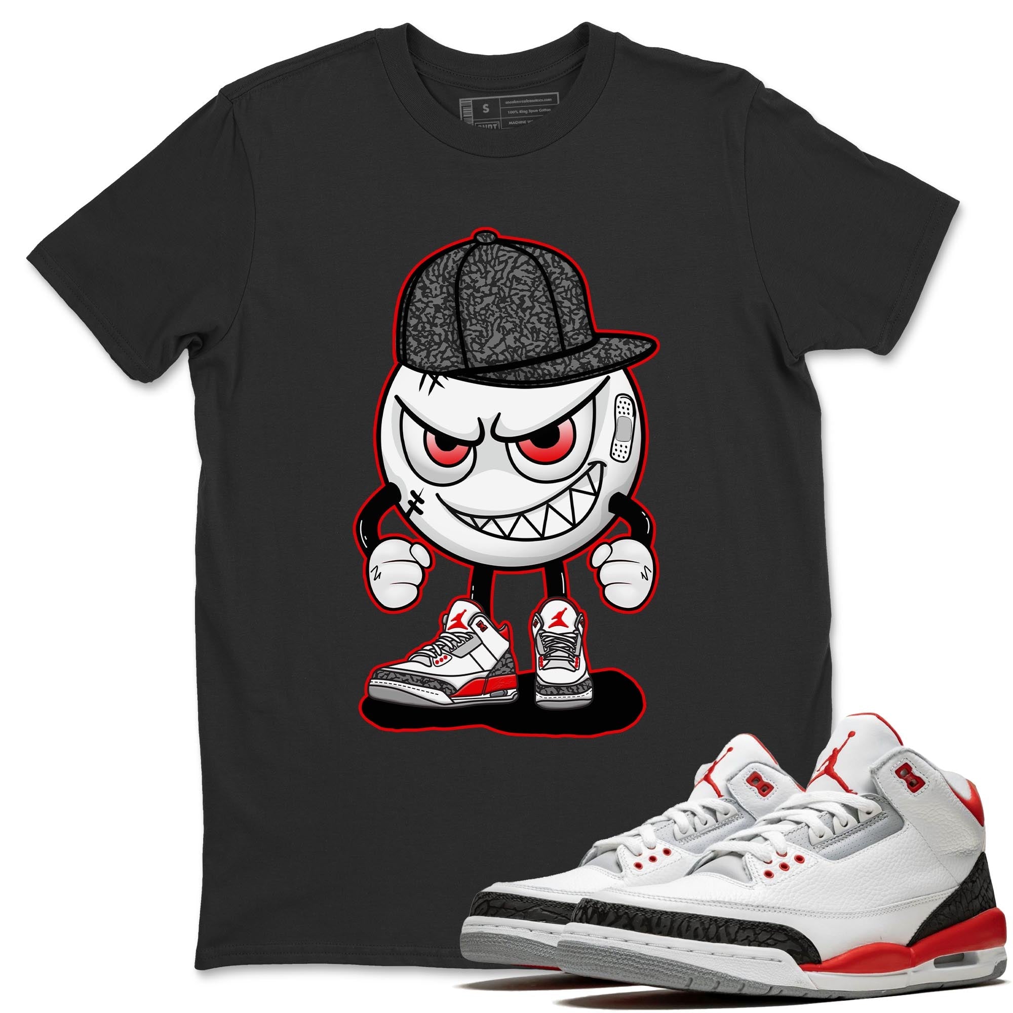 Mischief Unisex Tops - Air Jordan 3 Fire Red