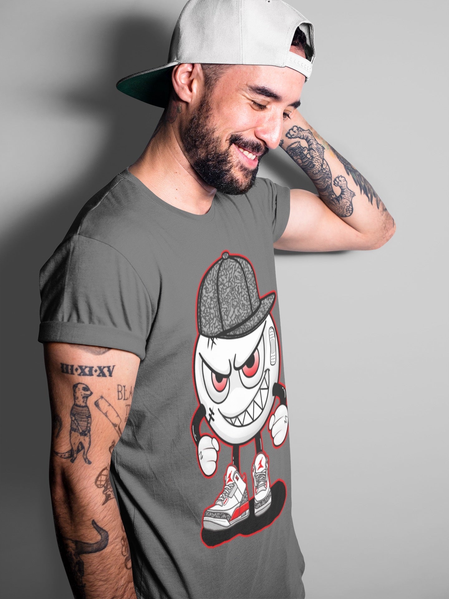 Mischief Unisex Tops - Air Jordan 3 Fire Red