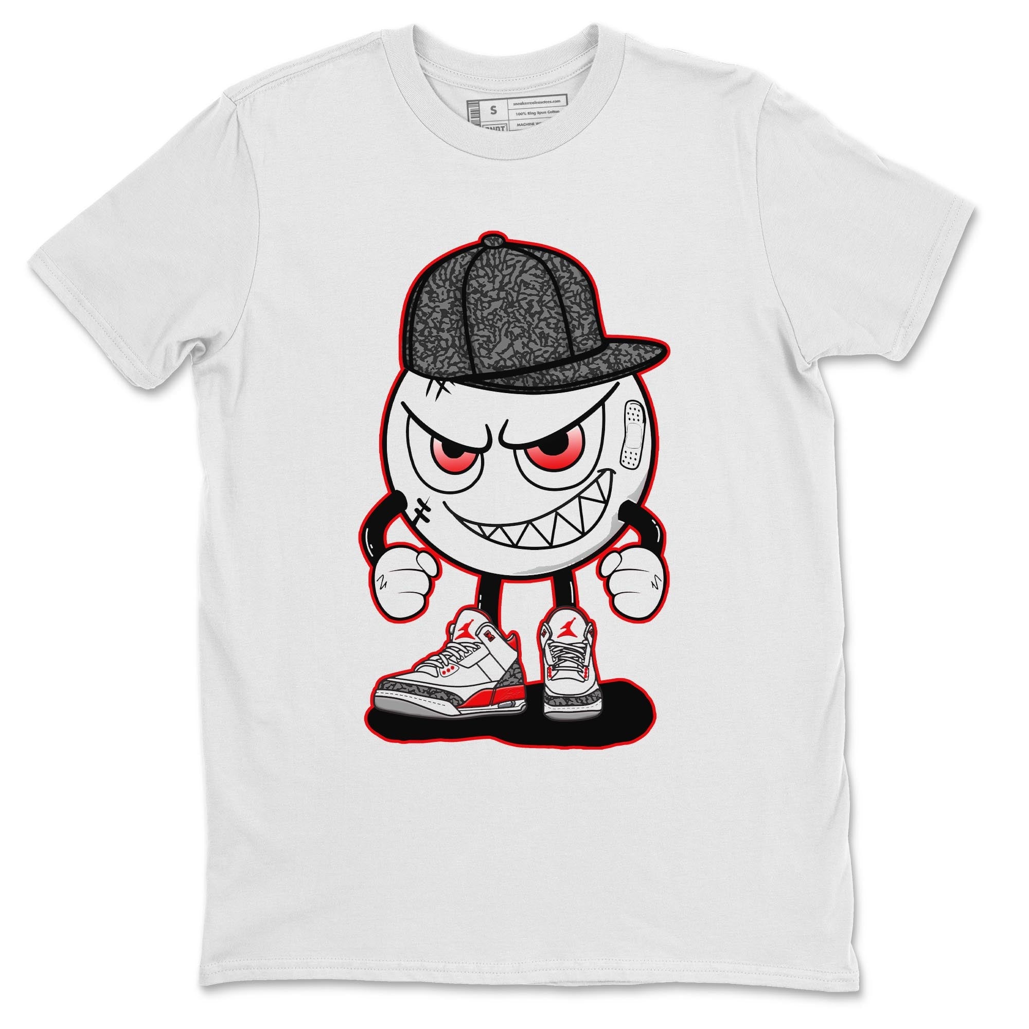 Mischief Unisex Tops - Air Jordan 3 Fire Red