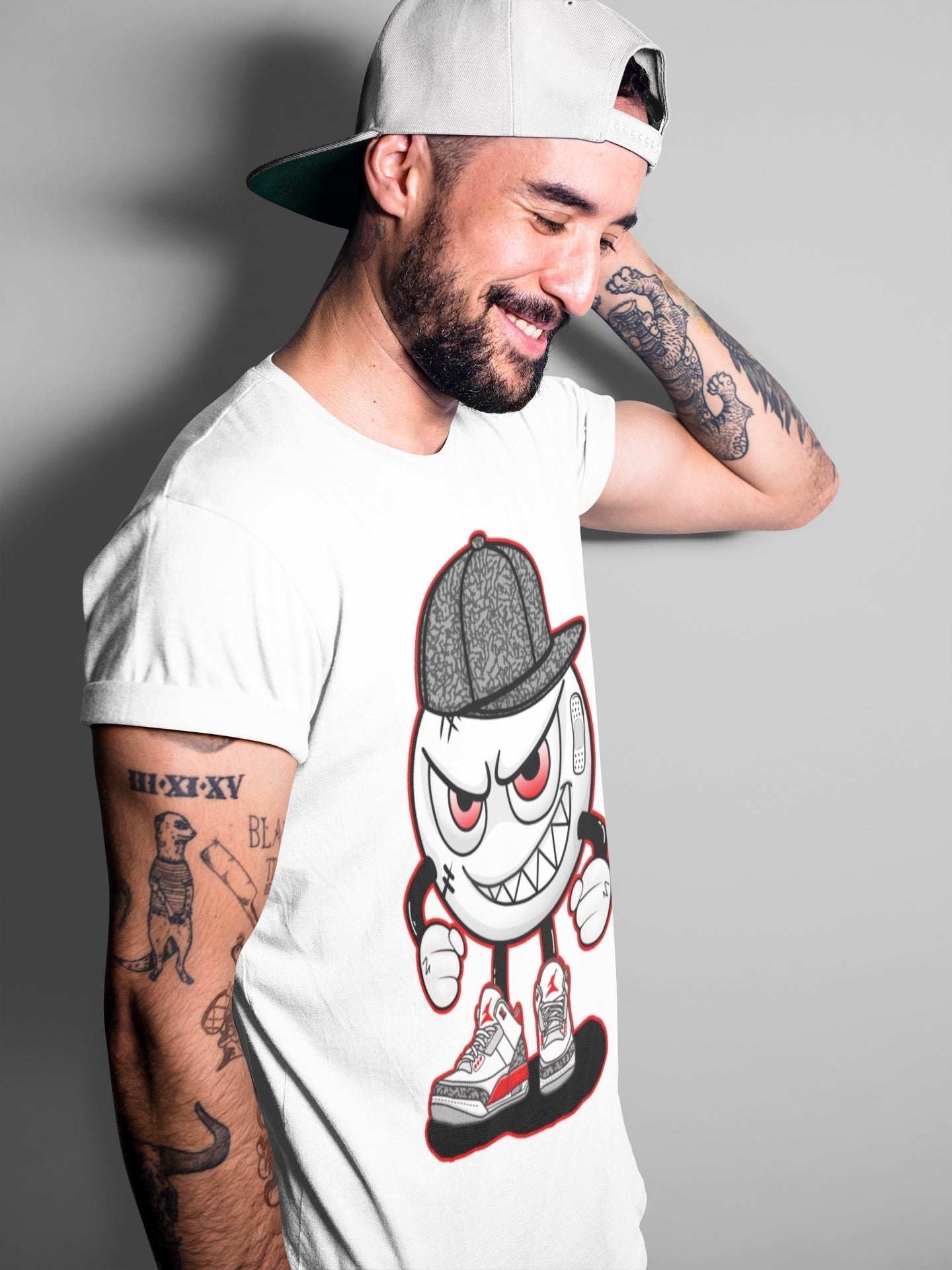 Mischief Unisex Tops - Air Jordan 3 Fire Red