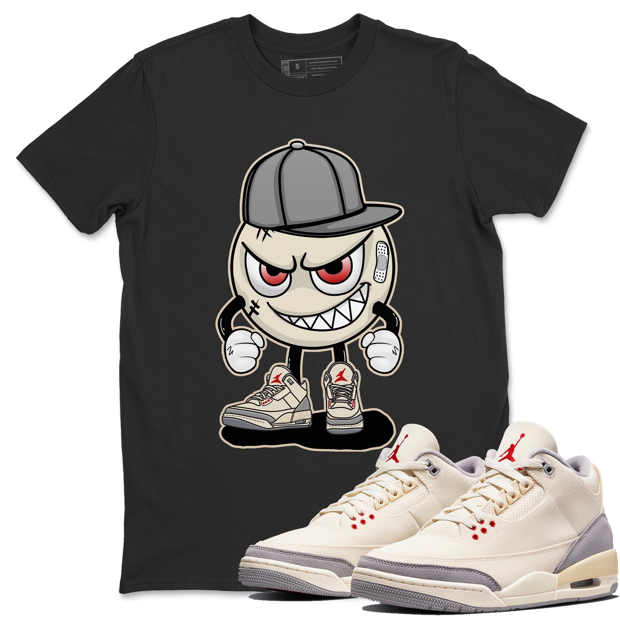 Mischief Unisex Tops - Air Jordan 3 Muslin