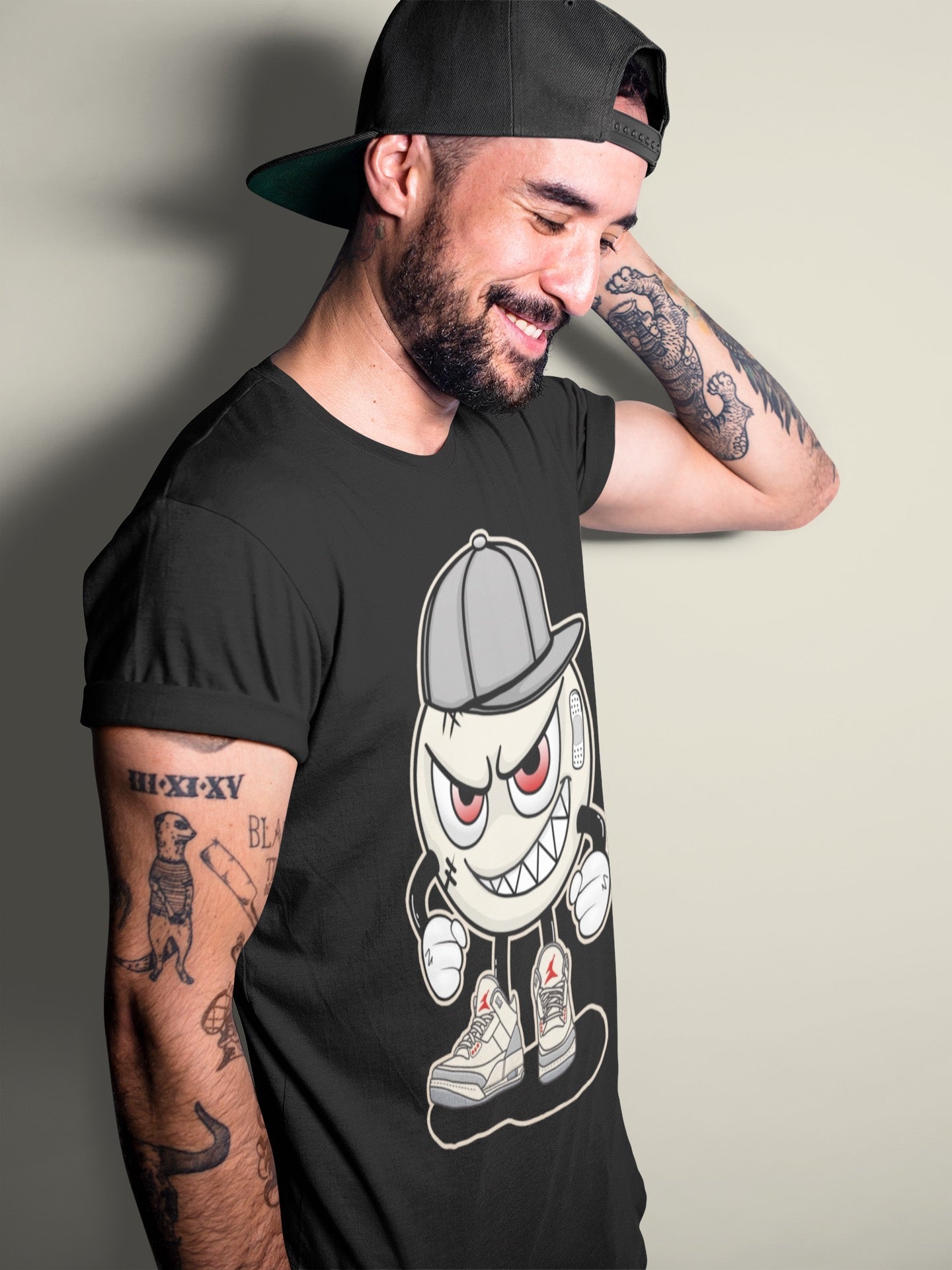 Mischief Unisex Tops - Air Jordan 3 Muslin
