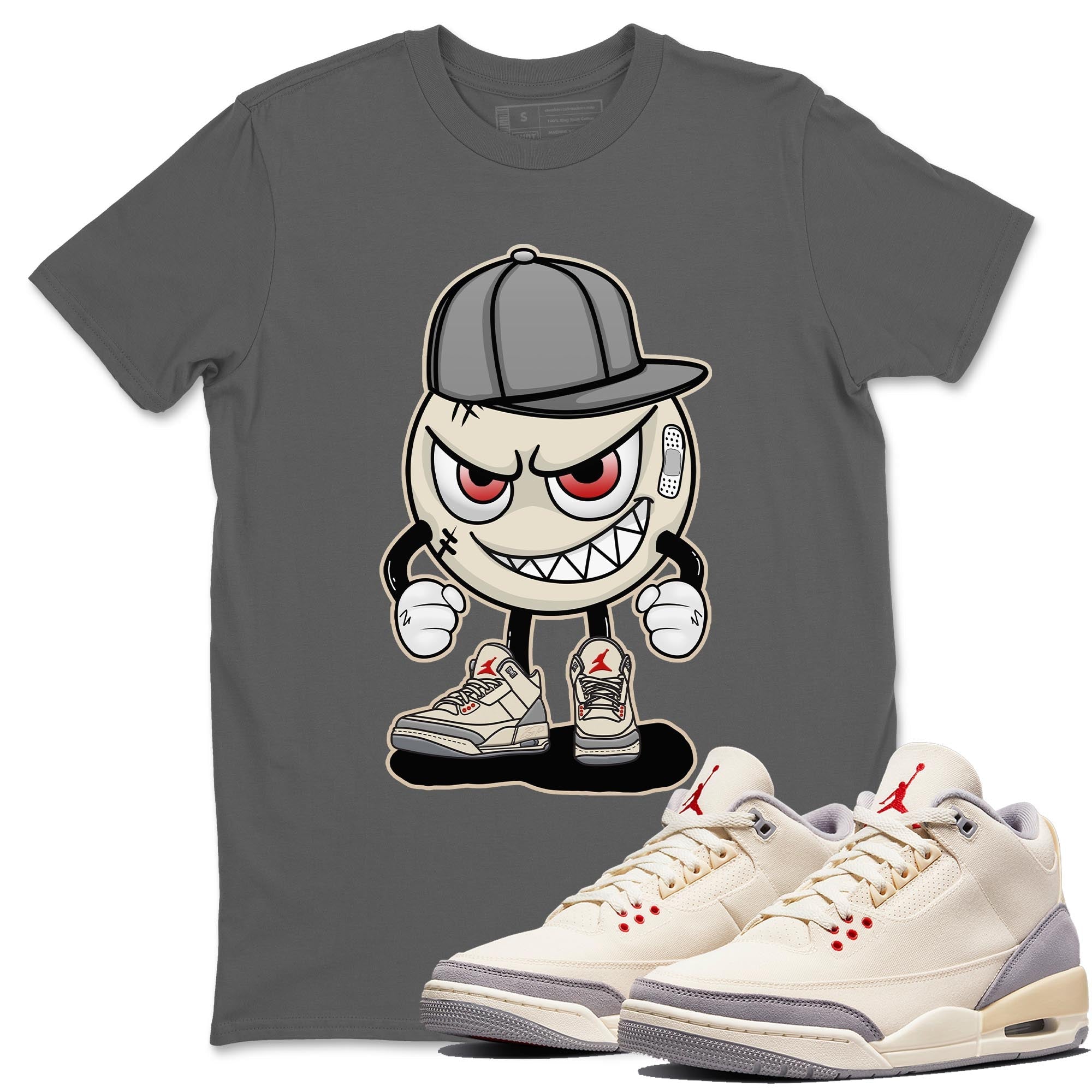 Mischief Unisex Tops - Air Jordan 3 Muslin