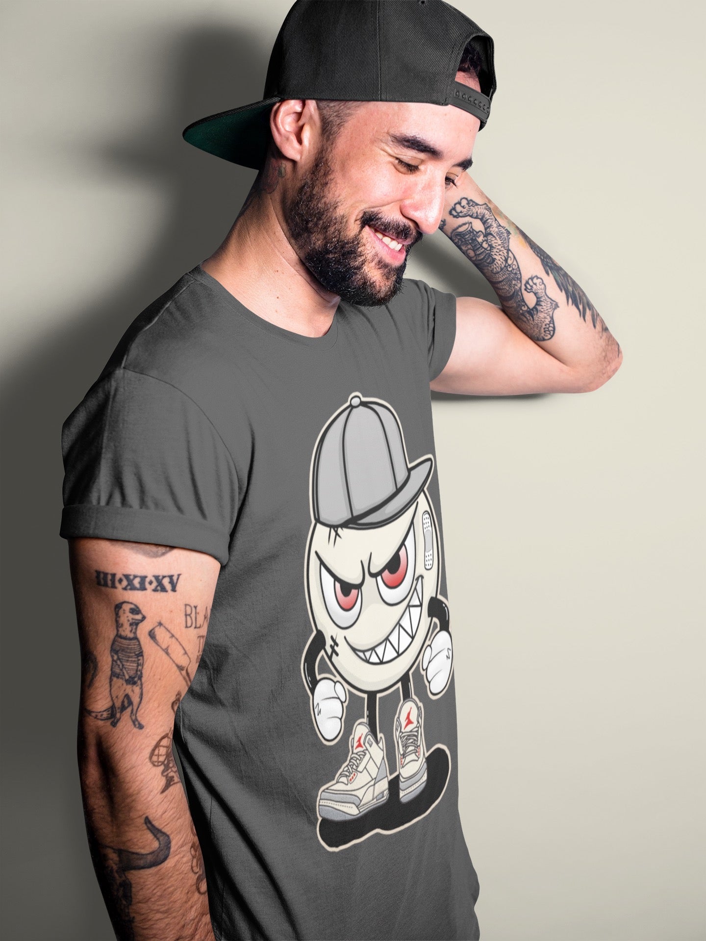 Mischief Unisex Tops - Air Jordan 3 Muslin