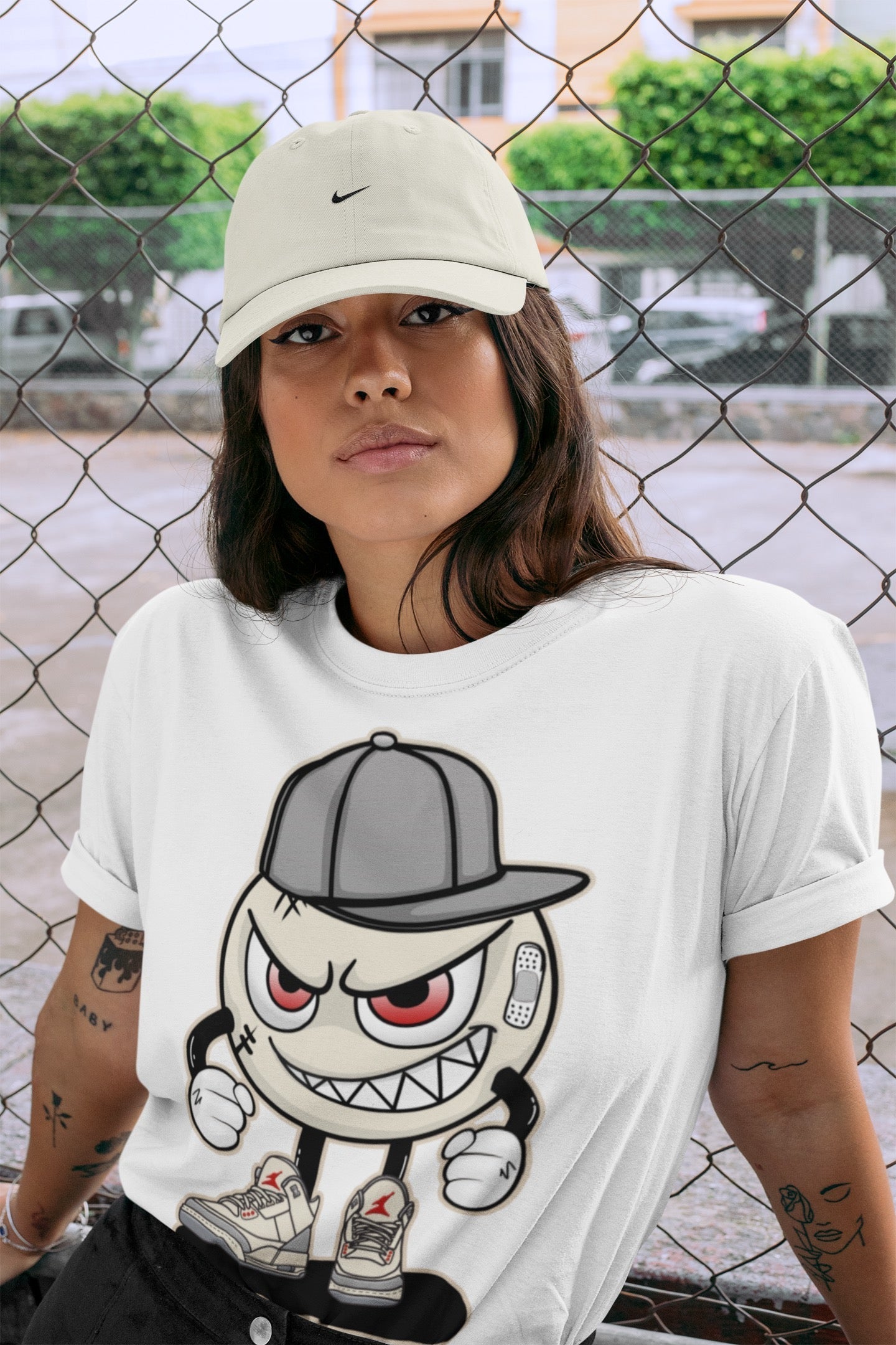 Mischief Unisex Tops - Air Jordan 3 Muslin