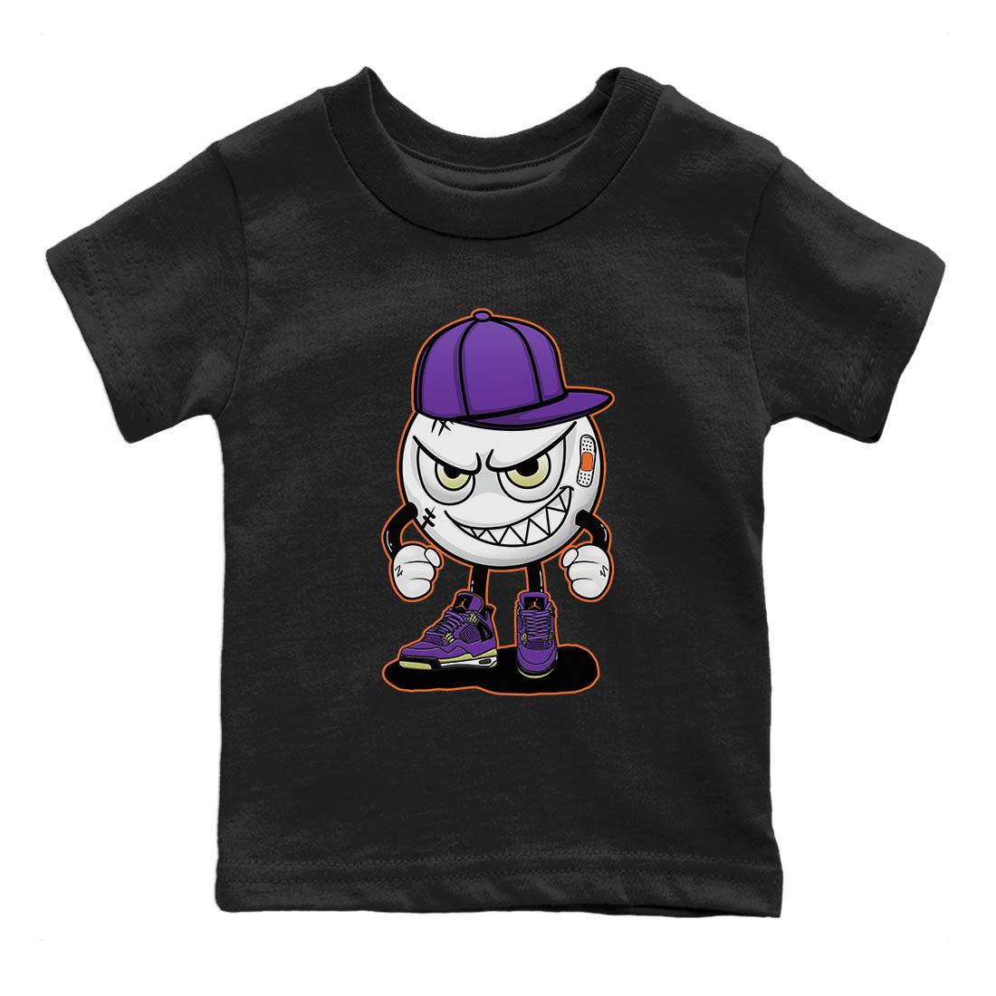 Mischief Kids Tops - Air Jordan 4 Canyon Purple