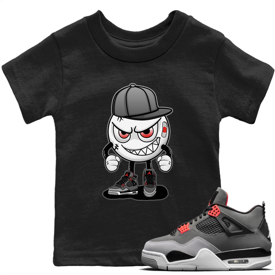 Mischief Kids Tops - Air Jordan 4 Infrared