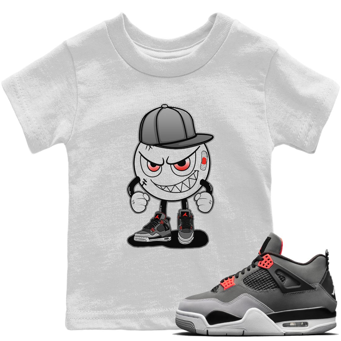 Mischief Kids Tops - Air Jordan 4 Infrared