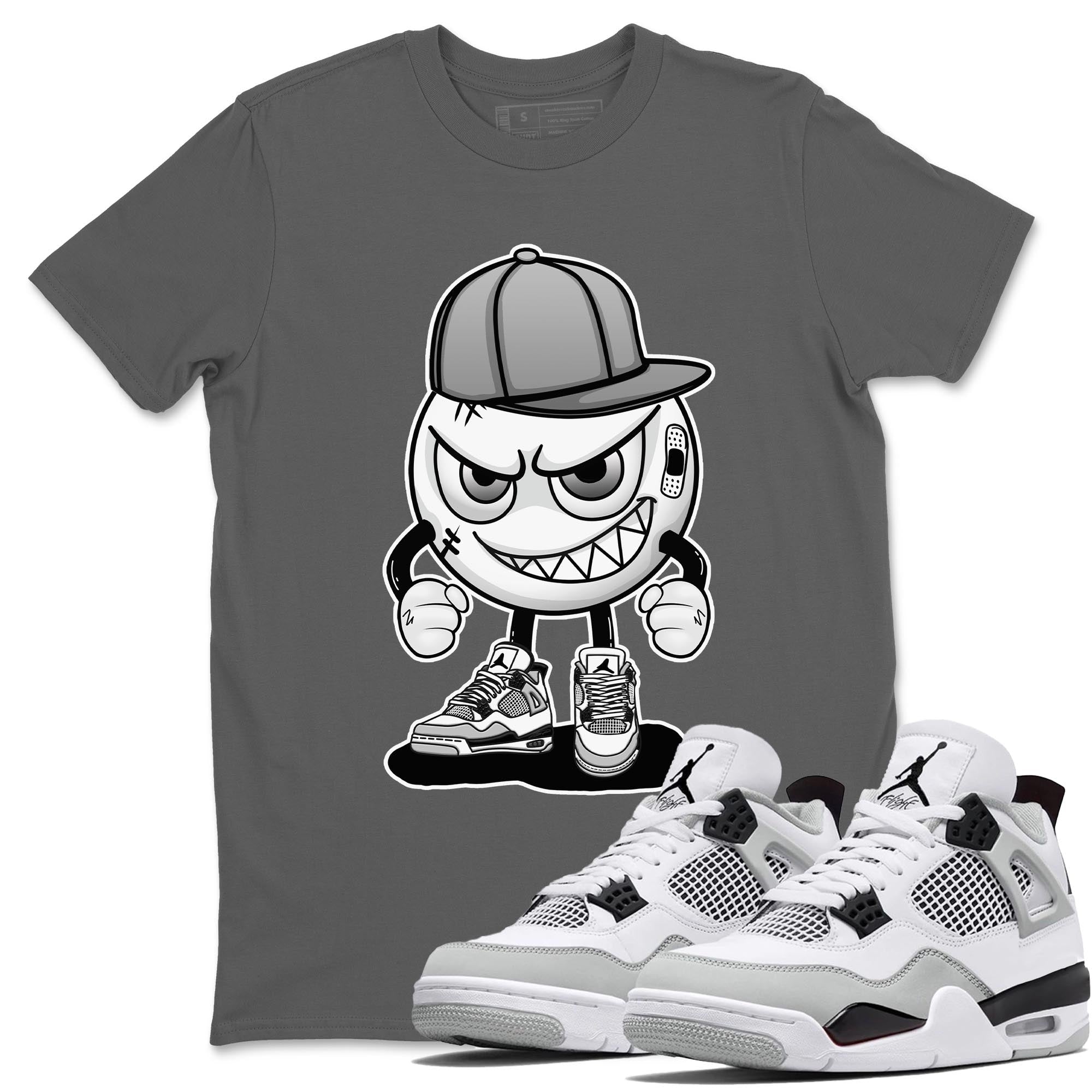 Mischief Unisex Tops - Air Jordan 4 Military Black