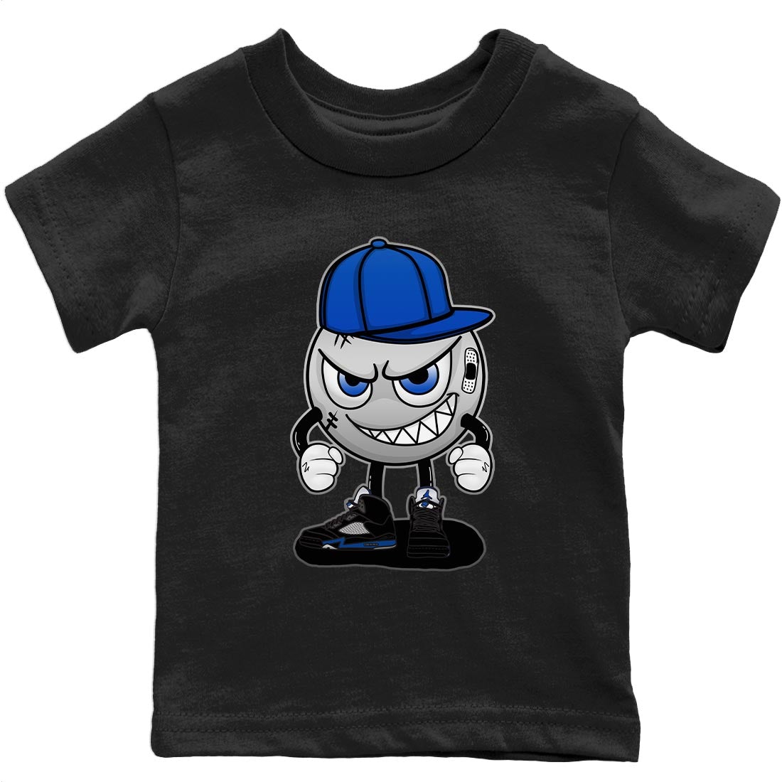 Mischief Kids Tops - Air Jordan 5 Racer Blue
