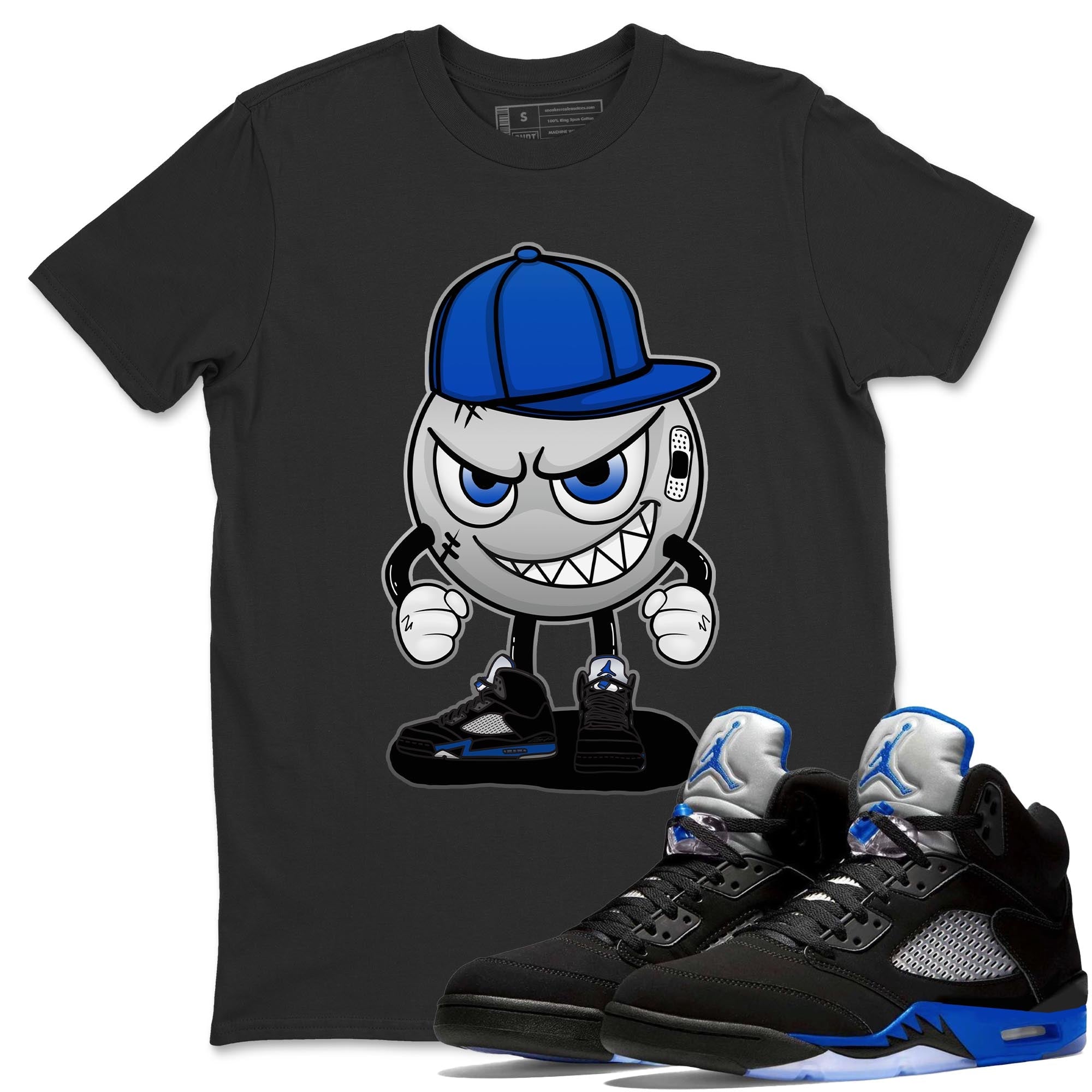 Mischief Unisex Tops - Air Jordan 5 Racer Blue