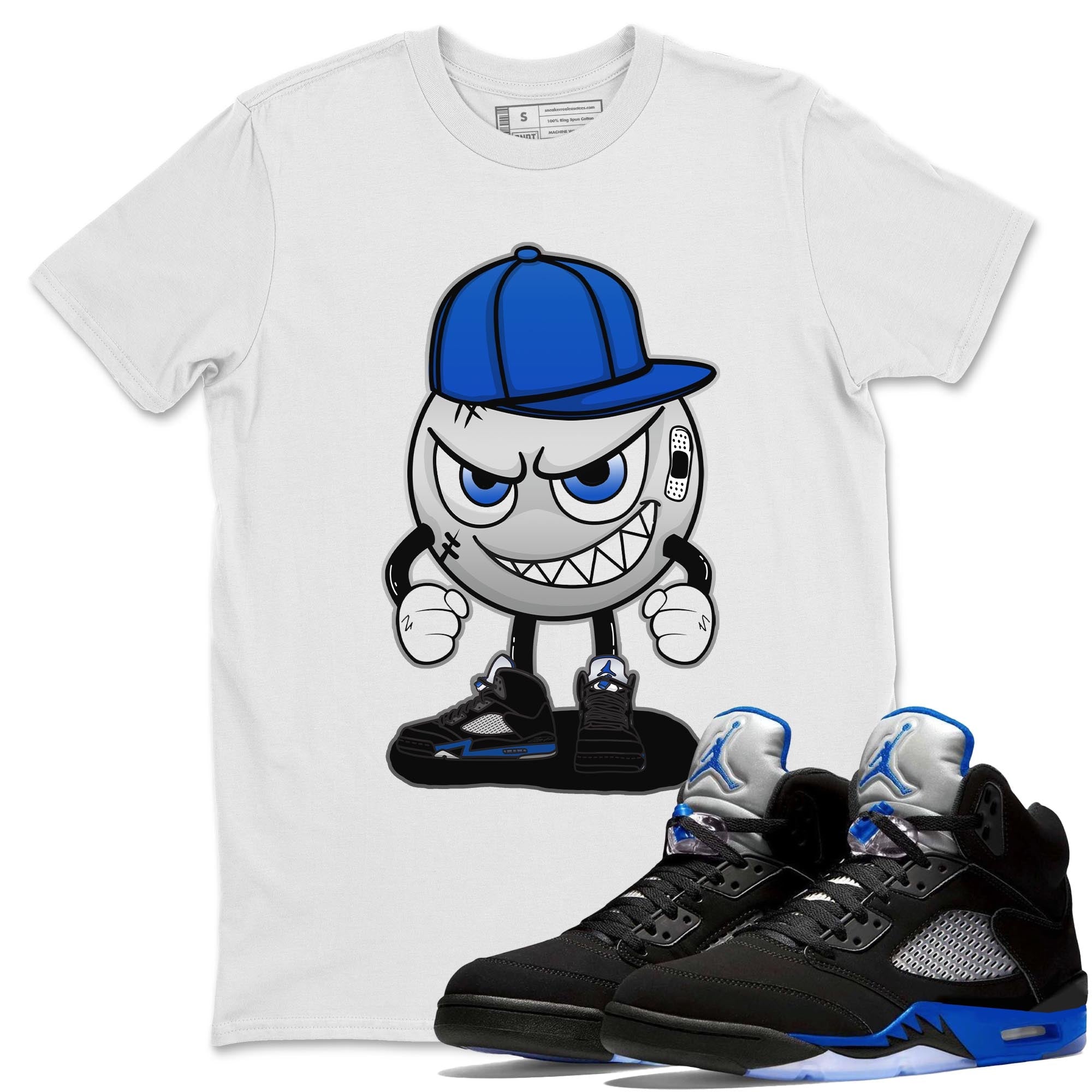 Mischief Unisex Tops - Air Jordan 5 Racer Blue