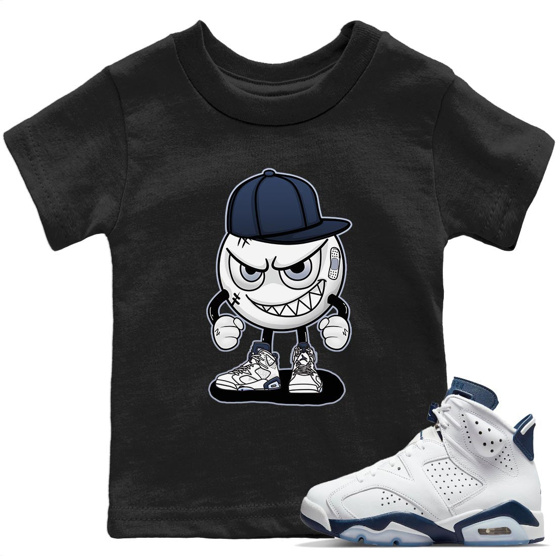 Mischief Kids Tops - Air Jordan 6 Midnight Navy