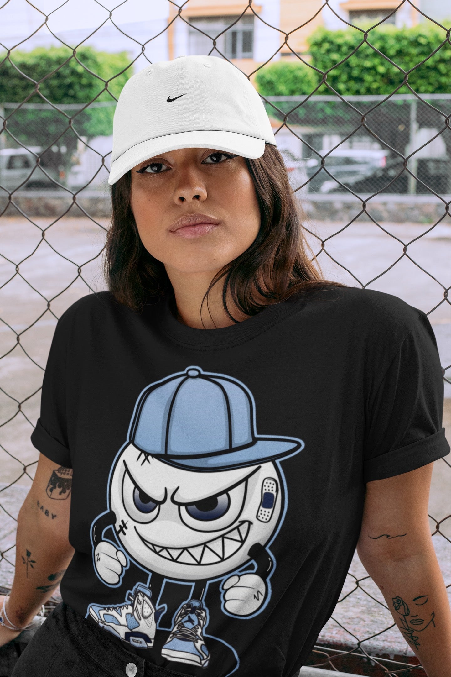 Mischief Unisex Tops - Air Jordan 6 UNC