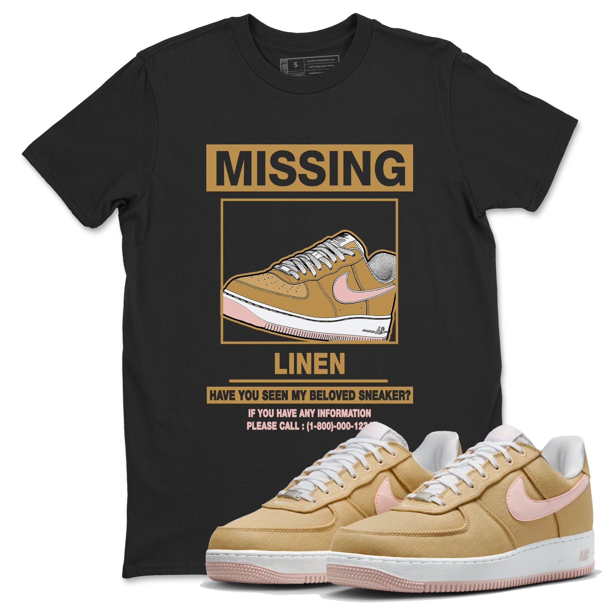 Missing snkmatch snkmatch Tees - Air Force 1 Linen