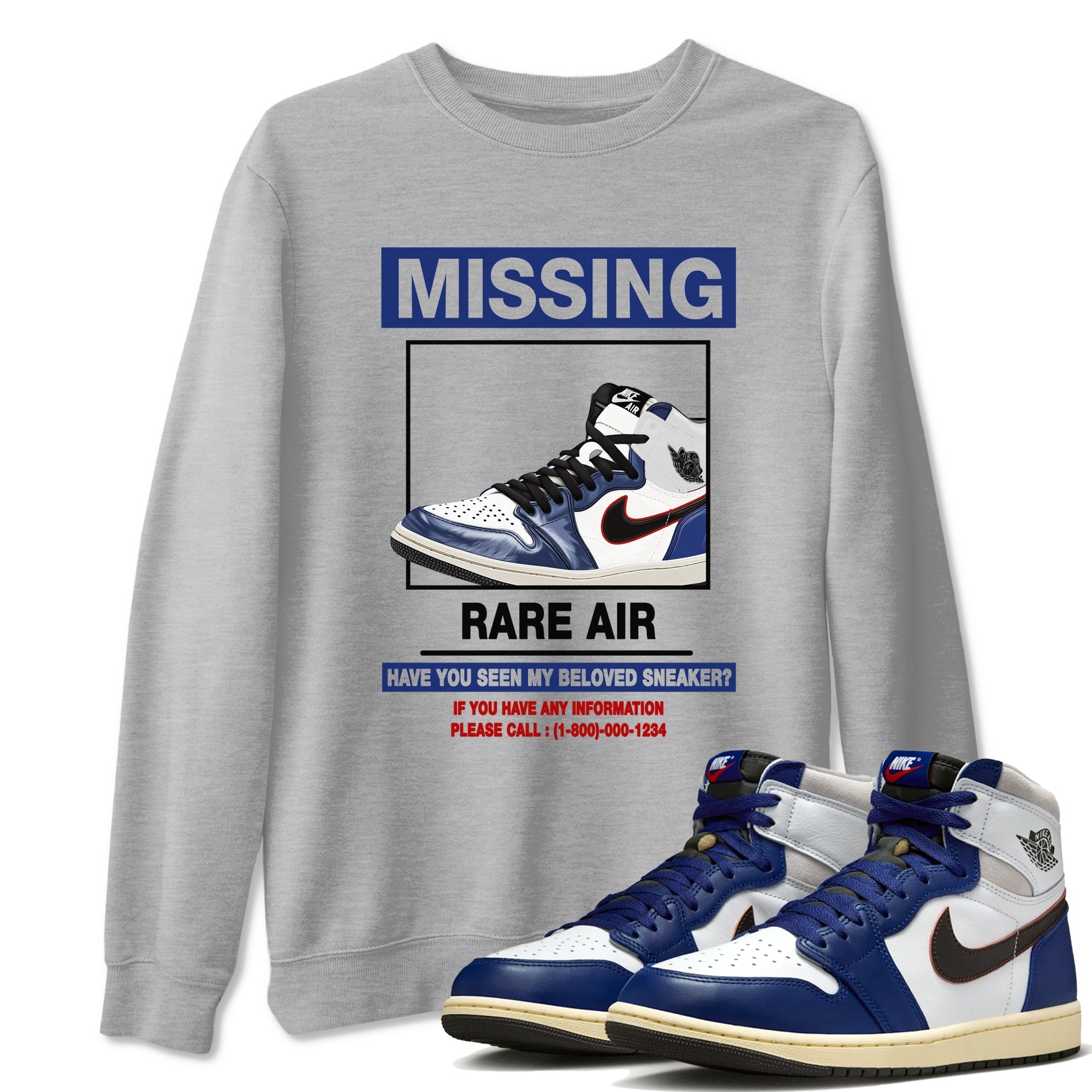 Missing snkmatch snkmatch Tees - Air Jordan 1 Rare Air