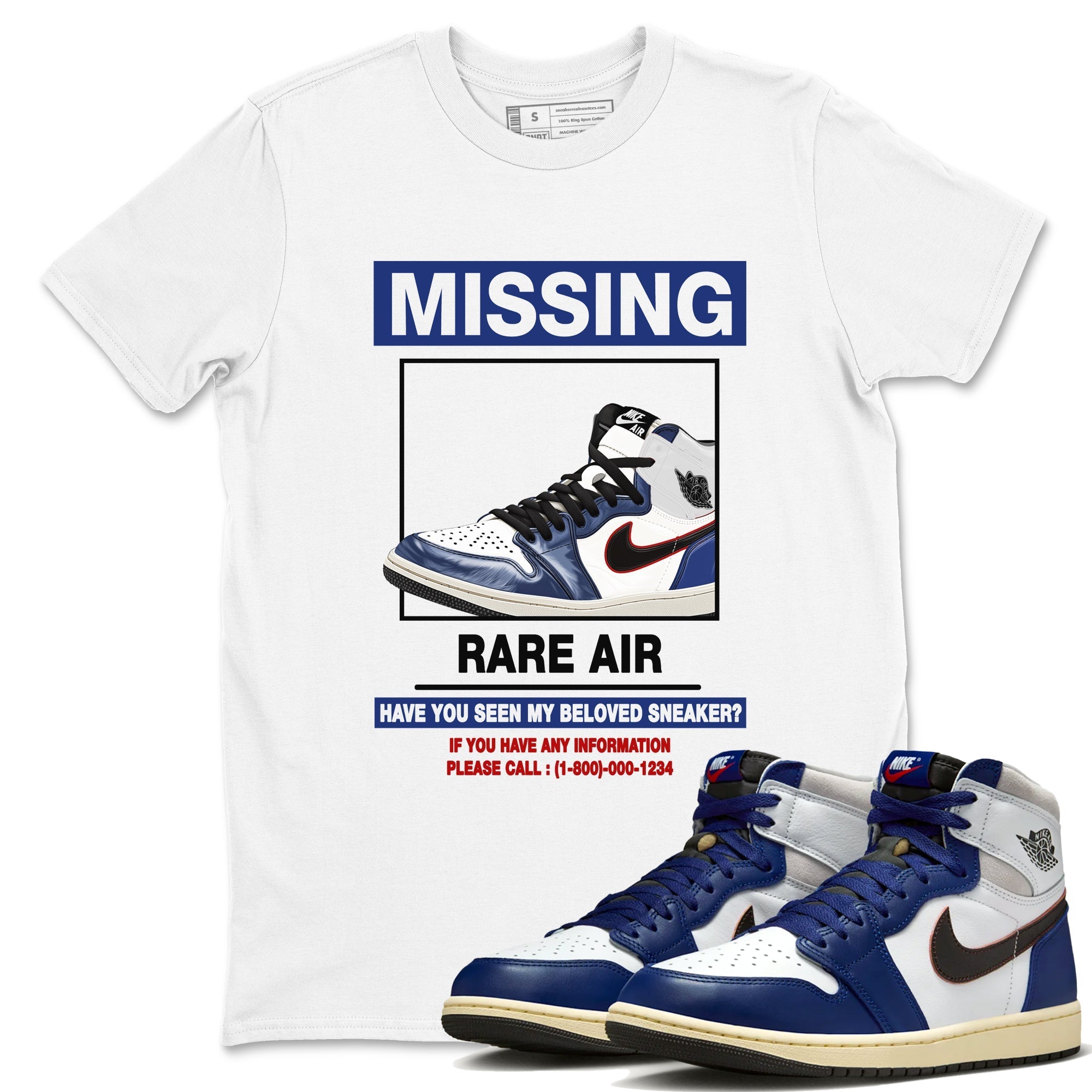 Missing snkmatch snkmatch Tees - Air Jordan 1 Rare Air