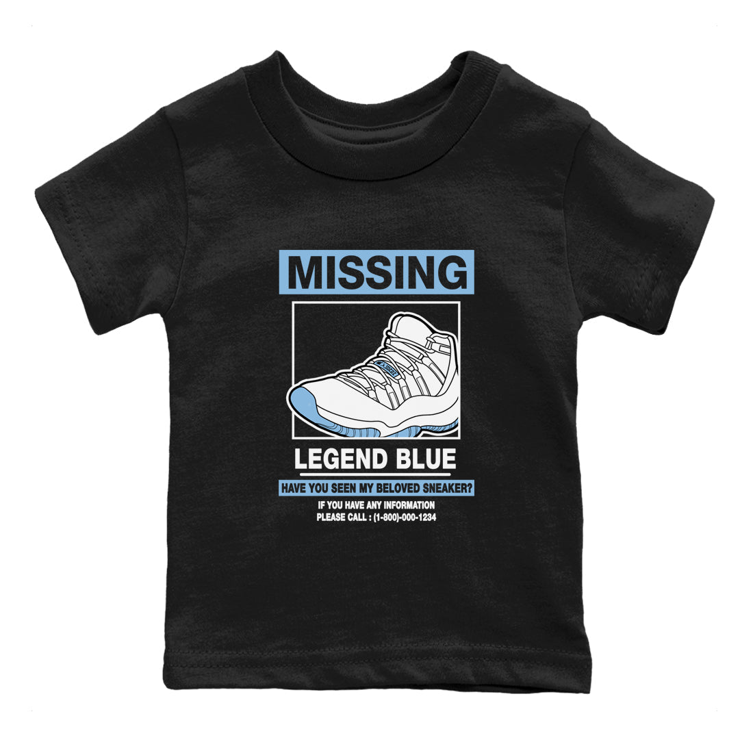 Missing snkmatch snkmatch Tees Kids - Air Jordan 11 Legend Blue