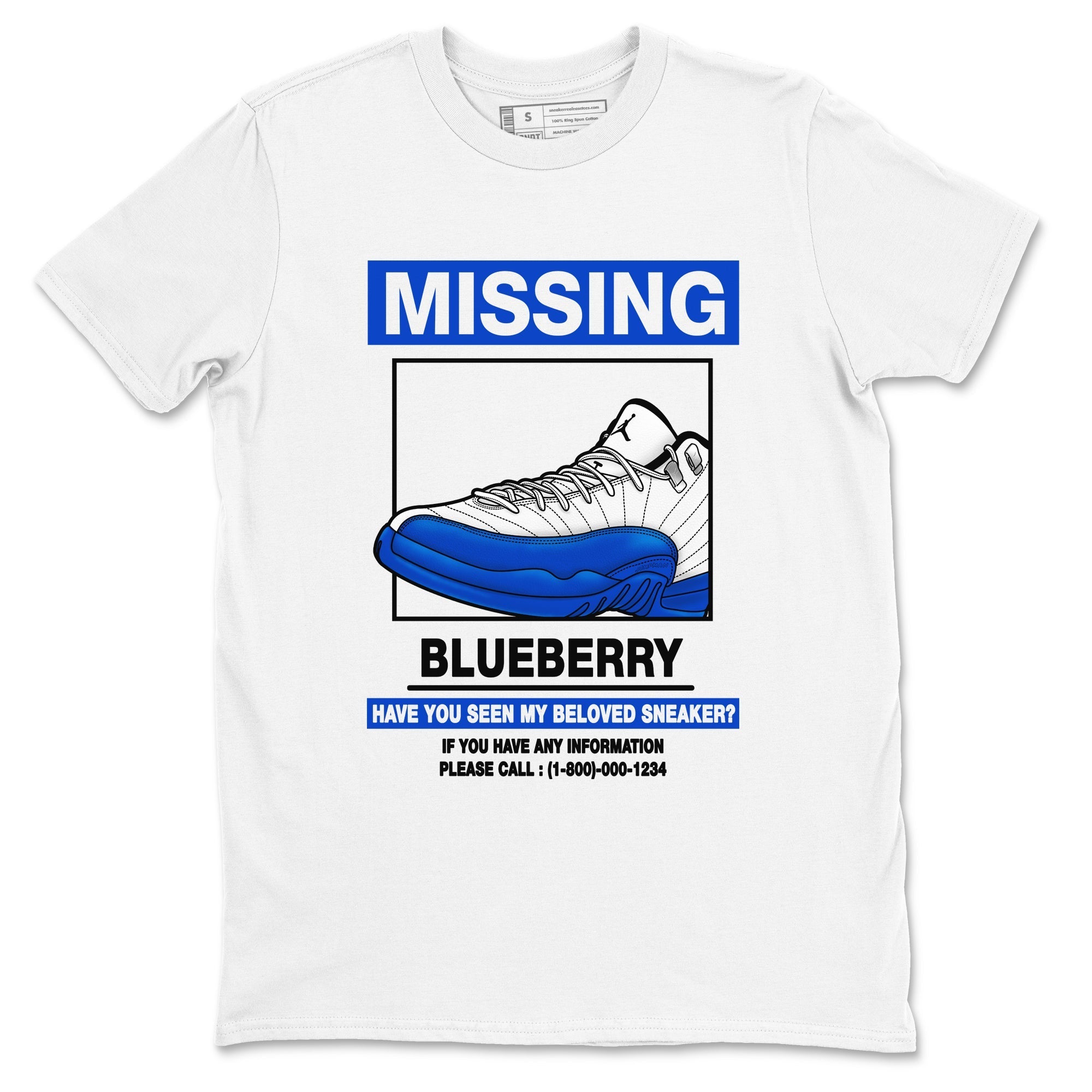 Missing snkmatch snkmatch Tees - Air Jordan 12 Blueberry