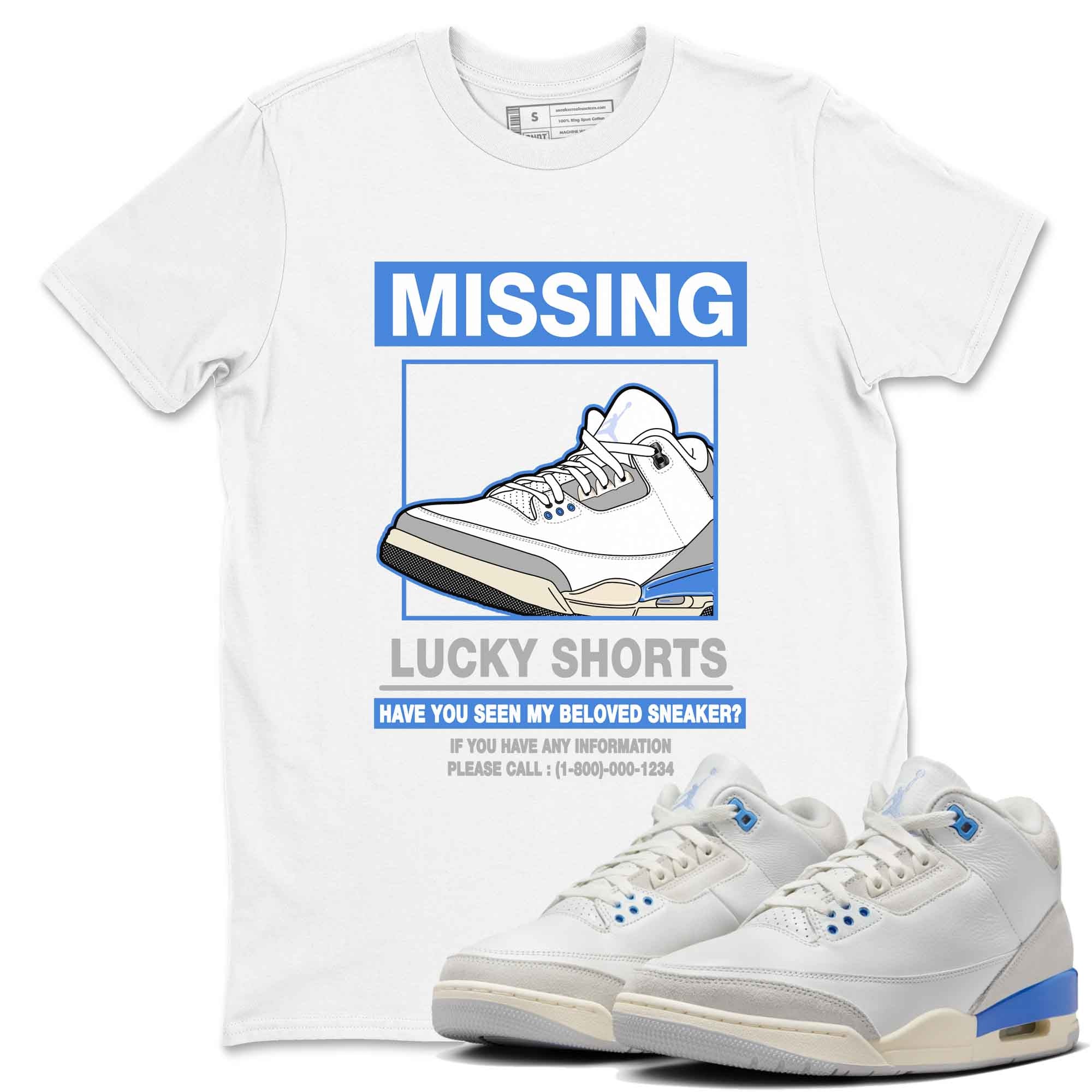 Missing snkmatch snkmatch Tees - Air Jordan 3 Lucky Shorts